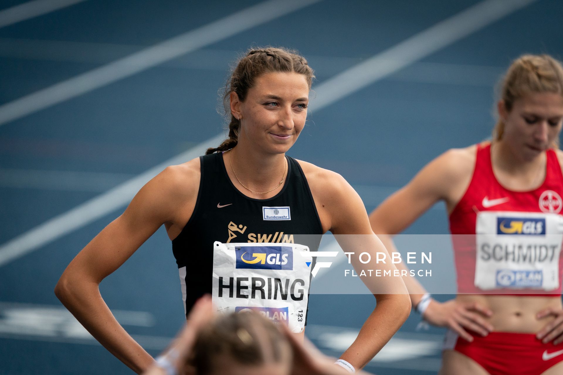 Christina Hering (LG Stadtwerke Muenchen) am 06.06.2021 waehrend den deutschen Leichtathletik-Meisterschaften 2021 im Eintracht-Stadion in Braunschweig