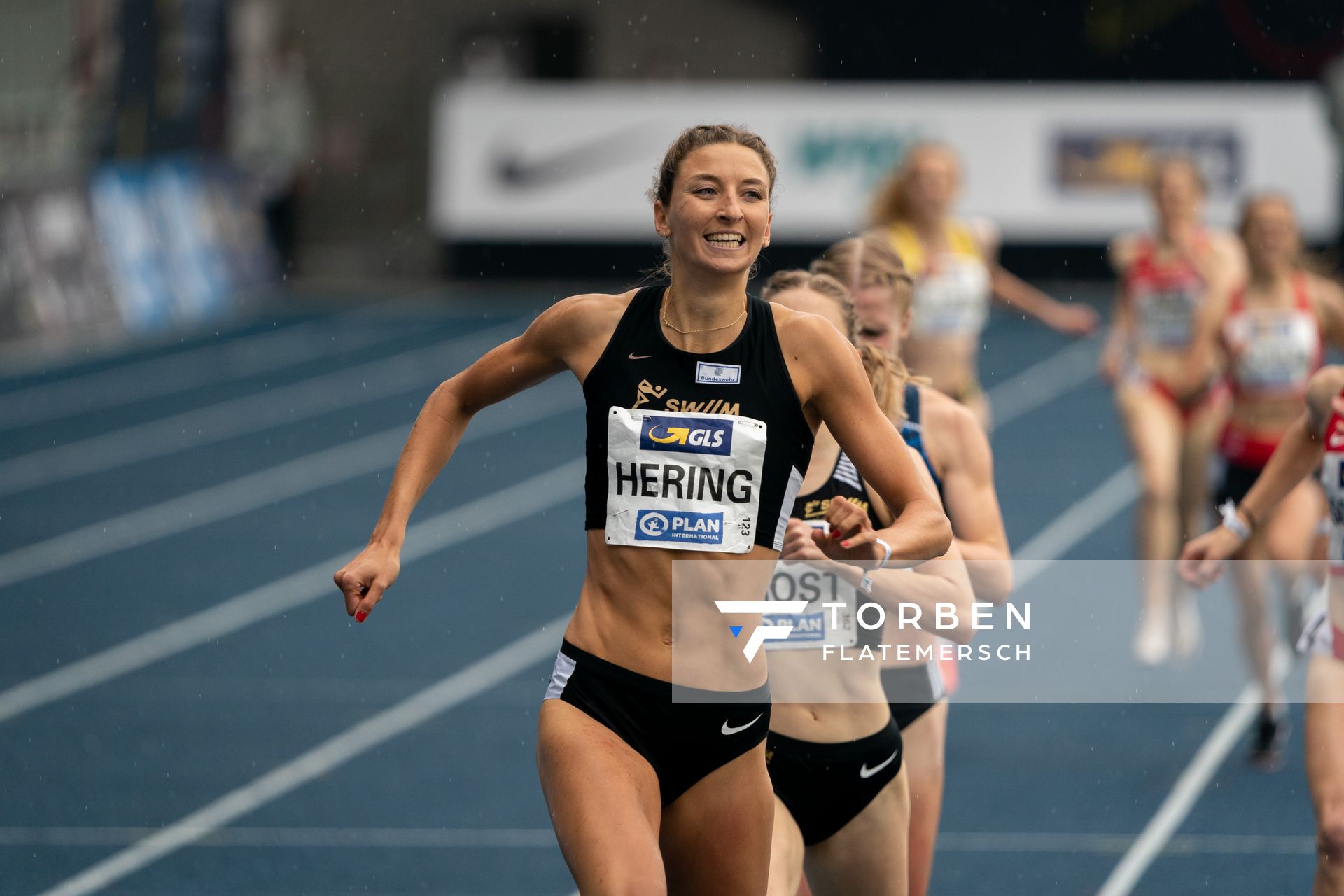 Christina Hering (LG Stadtwerke Muenchen) am 06.06.2021 waehrend den deutschen Leichtathletik-Meisterschaften 2021 im Eintracht-Stadion in Braunschweig