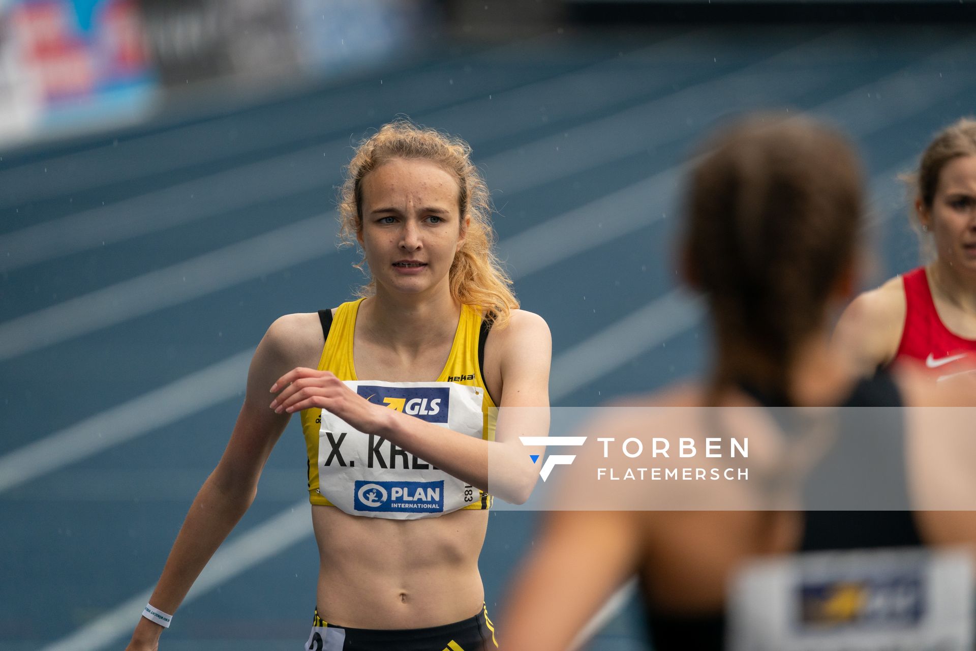 Xenia Krebs (VfL Loeningen) am 06.06.2021 waehrend den deutschen Leichtathletik-Meisterschaften 2021 im Eintracht-Stadion in Braunschweig