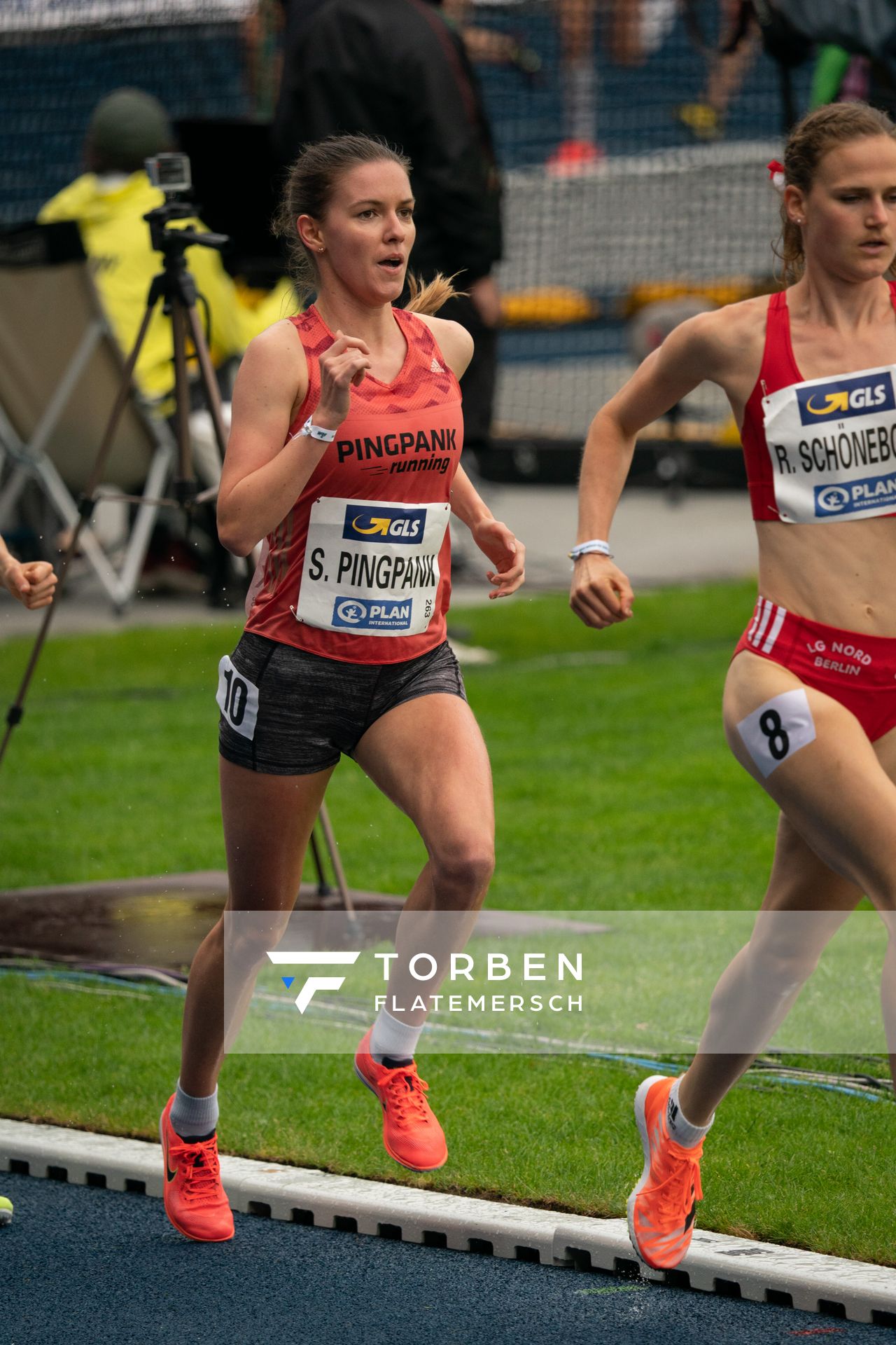 Svenja Pingpank (Hannover Athletics) am 06.06.2021 waehrend den deutschen Leichtathletik-Meisterschaften 2021 im Eintracht-Stadion in Braunschweig