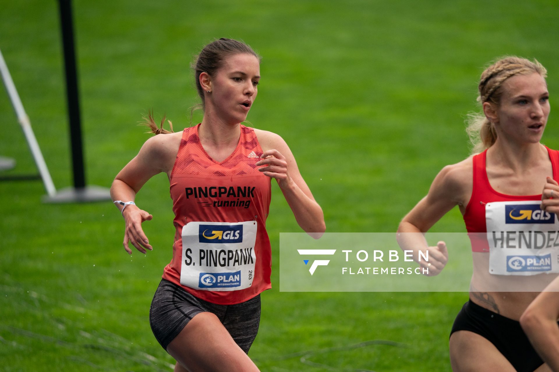 Svenja Pingpank (Hannover Athletics) am 06.06.2021 waehrend den deutschen Leichtathletik-Meisterschaften 2021 im Eintracht-Stadion in Braunschweig
