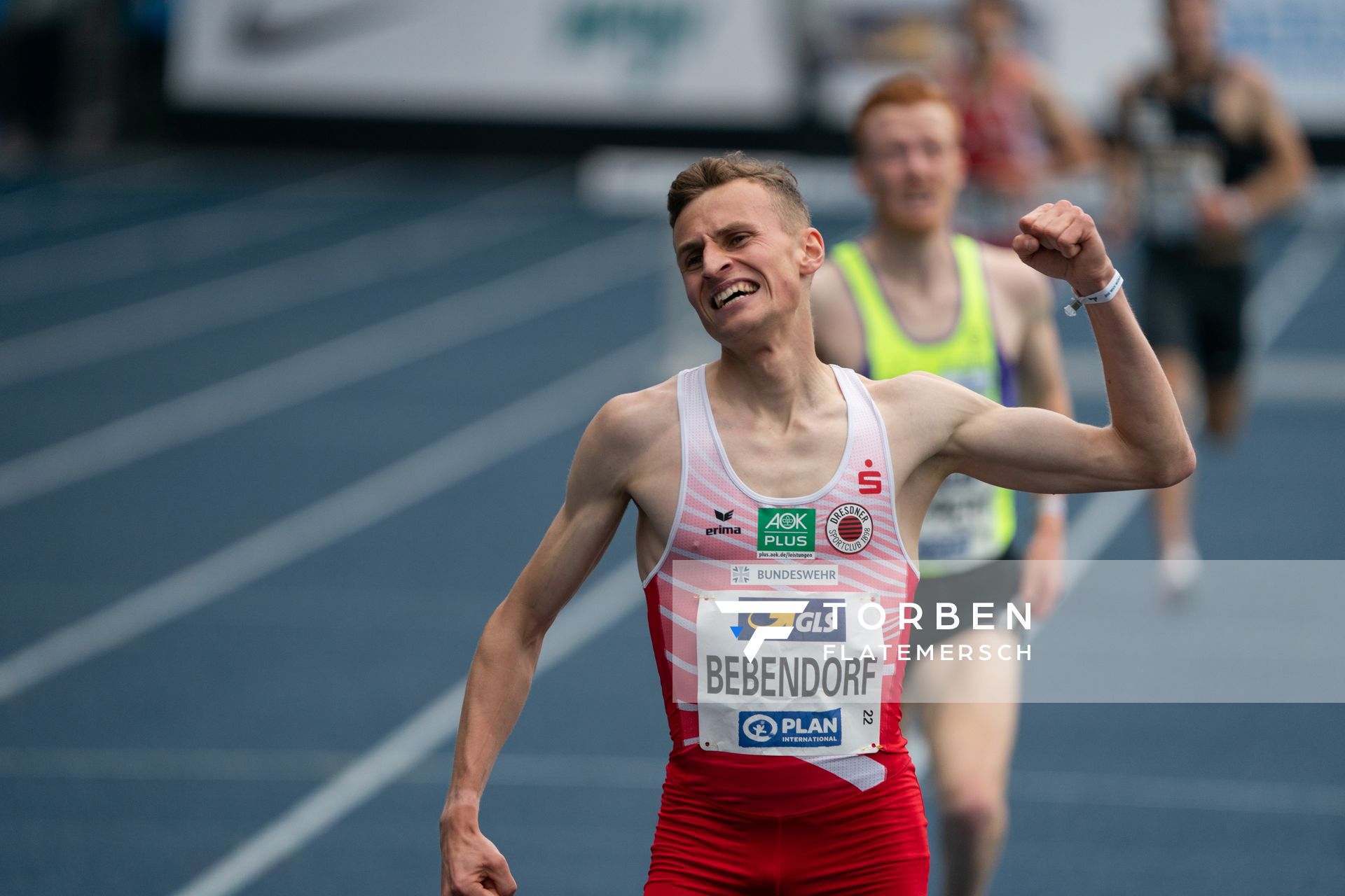 Karl Bebendorf (Dresdner SC 1898) am 06.06.2021 waehrend den deutschen Leichtathletik-Meisterschaften 2021 im Eintracht-Stadion in Braunschweig