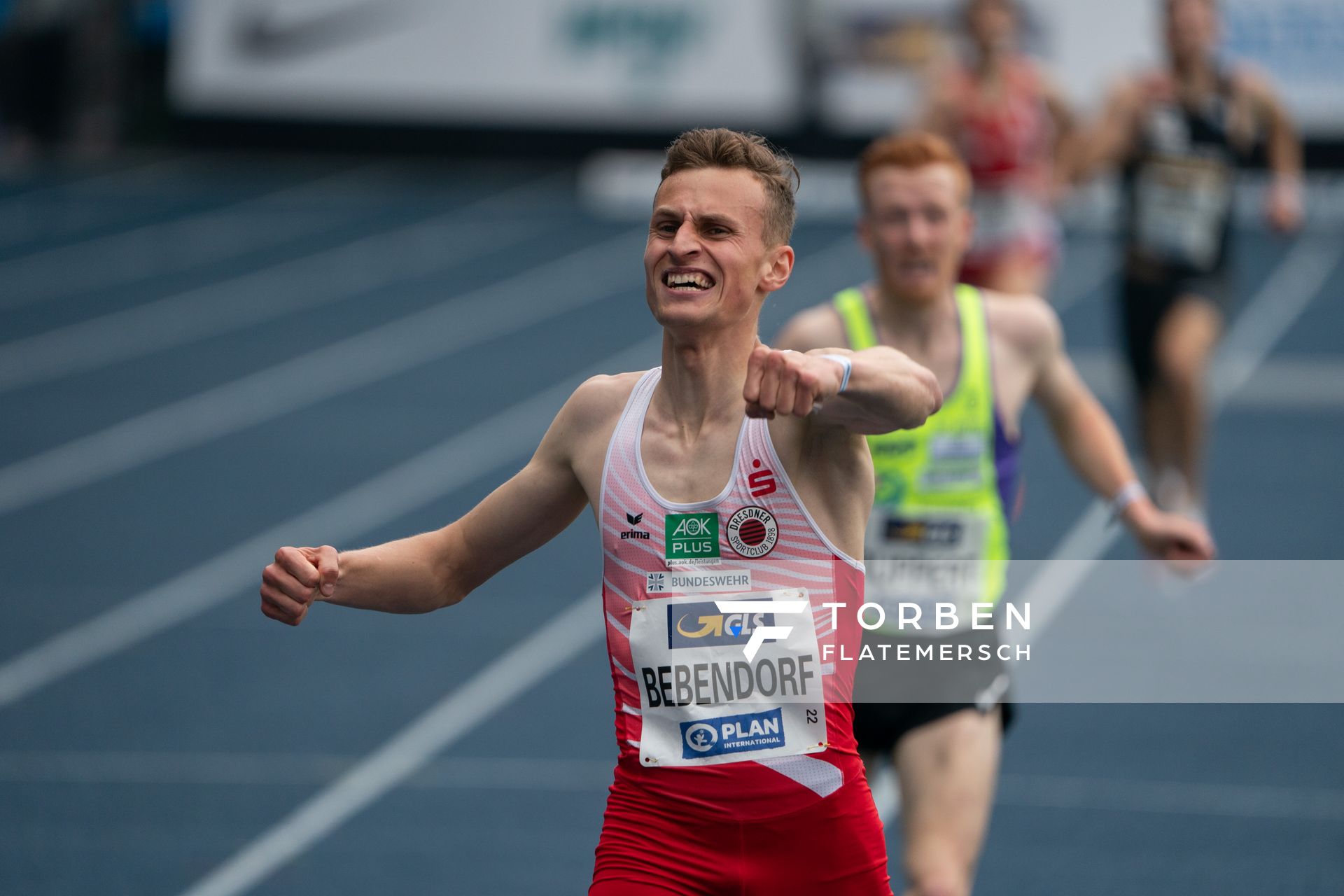 Karl Bebendorf (Dresdner SC 1898) am 06.06.2021 waehrend den deutschen Leichtathletik-Meisterschaften 2021 im Eintracht-Stadion in Braunschweig