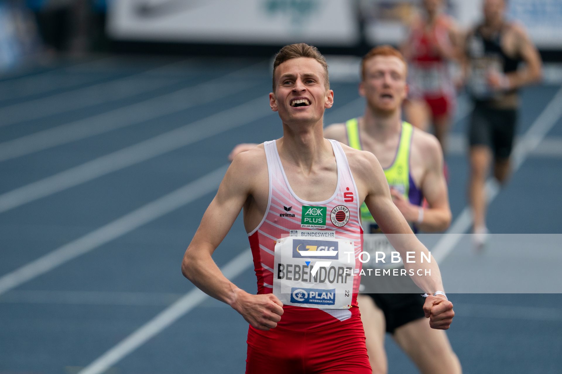 Karl Bebendorf (Dresdner SC 1898) am 06.06.2021 waehrend den deutschen Leichtathletik-Meisterschaften 2021 im Eintracht-Stadion in Braunschweig