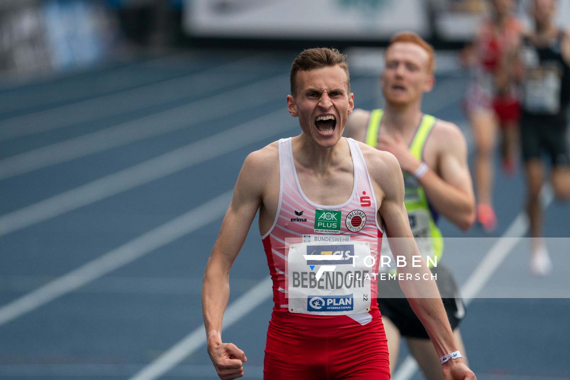Karl Bebendorf (Dresdner SC 1898) am 06.06.2021 waehrend den deutschen Leichtathletik-Meisterschaften 2021 im Eintracht-Stadion in Braunschweig