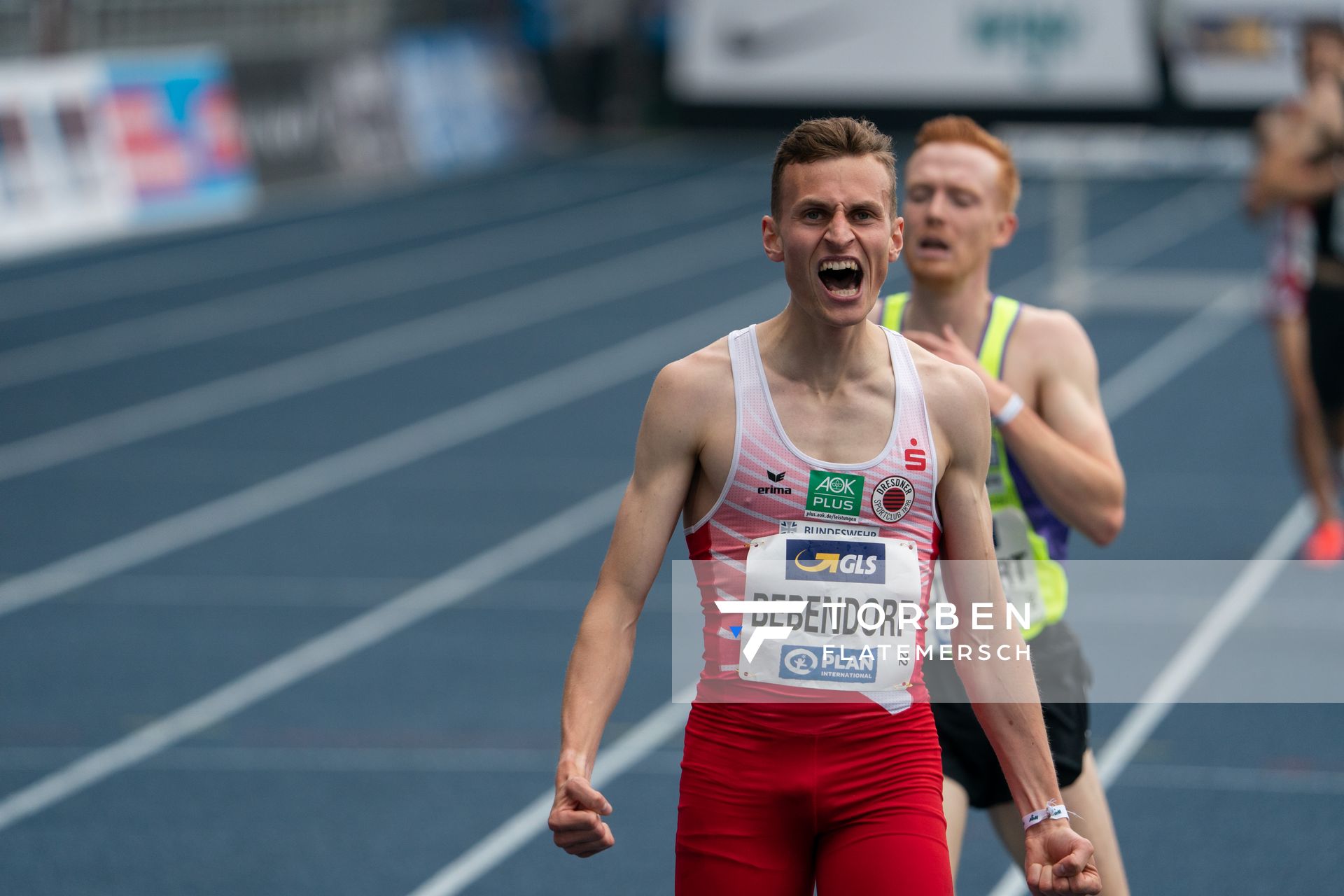 Karl Bebendorf (Dresdner SC 1898) am 06.06.2021 waehrend den deutschen Leichtathletik-Meisterschaften 2021 im Eintracht-Stadion in Braunschweig