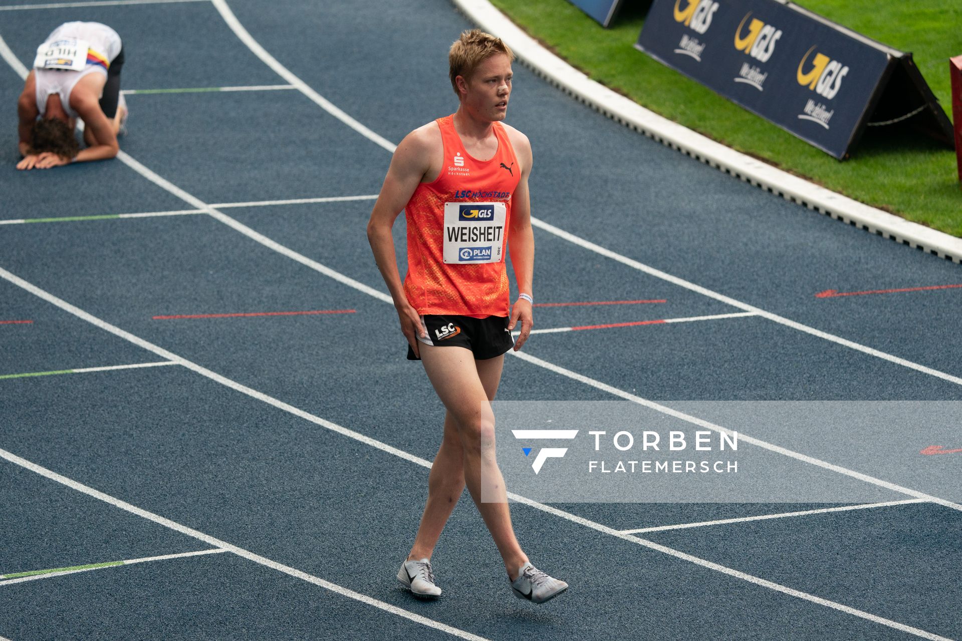 Brian Weisheit (LSC Hoechstadt/Aisch) am 06.06.2021 waehrend den deutschen Leichtathletik-Meisterschaften 2021 im Eintracht-Stadion in Braunschweig