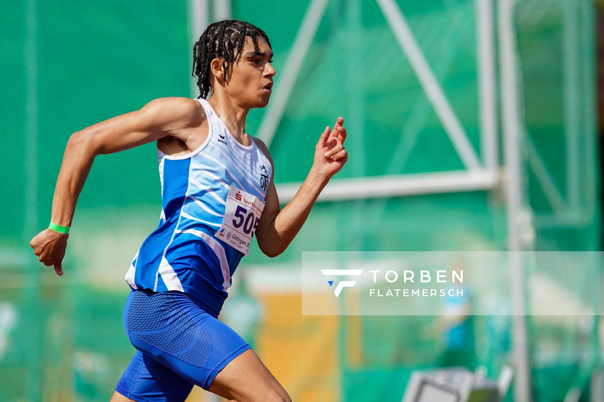 Jason Gordon (OTB Osnabrueck) am 19.06.2021 waehrend den NLV + BLV Landesmeisterschaften im Jahnstadion in Göttingen