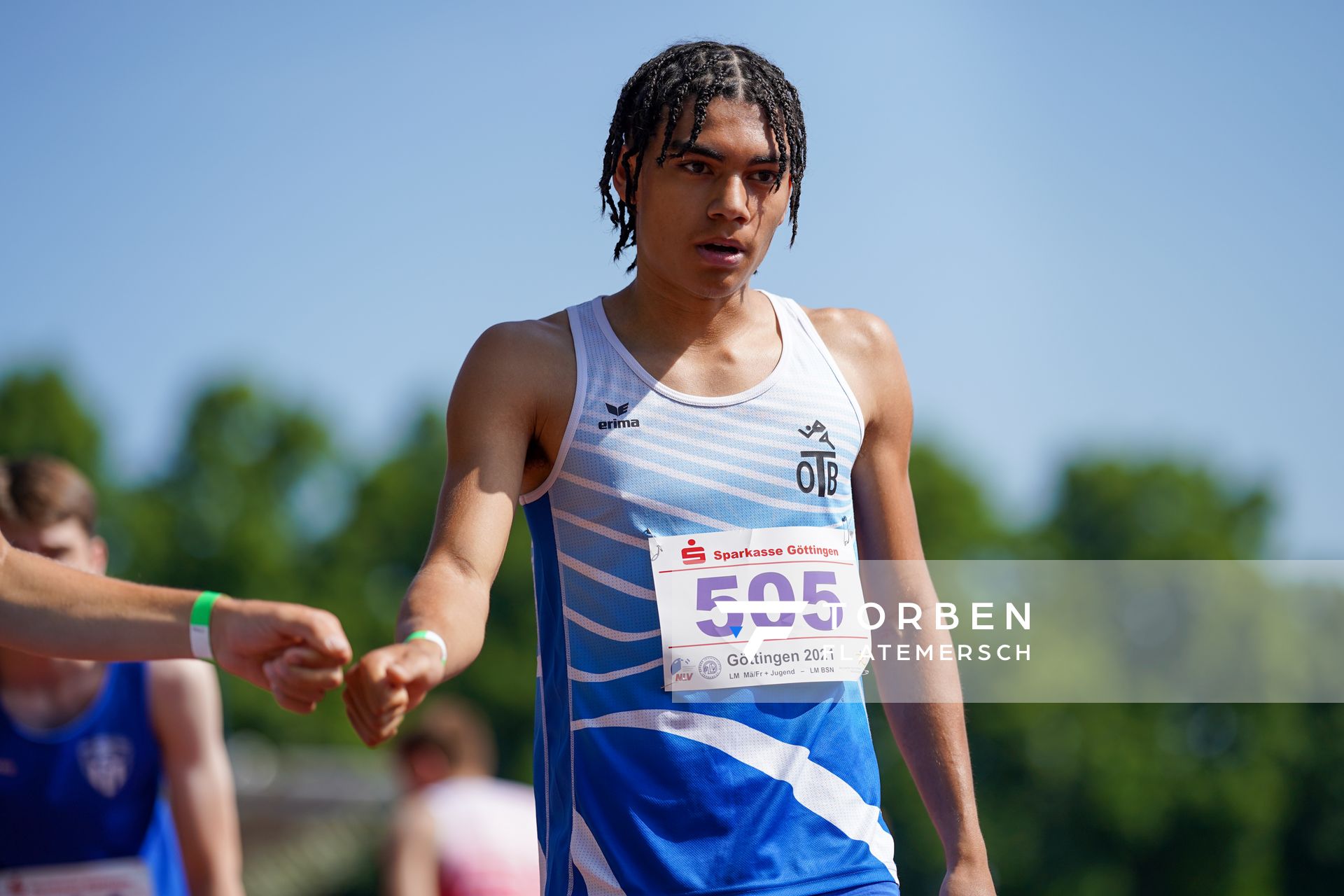 Jason Gordon (OTB Osnabrueck) am 19.06.2021 waehrend den NLV + BLV Landesmeisterschaften im Jahnstadion in Göttingen