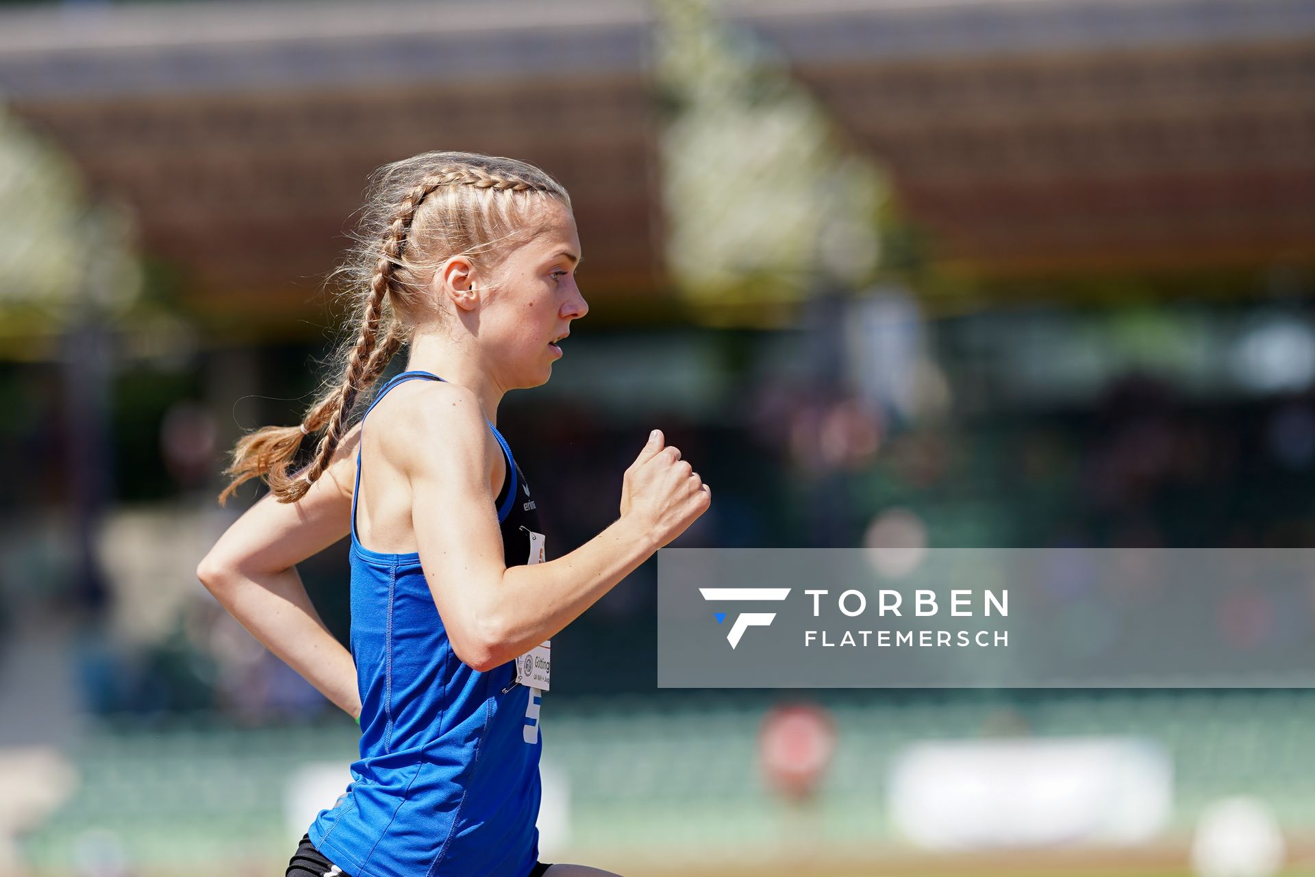 Ronja Funck (TV Jahn Walsrode) am 19.06.2021 waehrend den NLV + BLV Landesmeisterschaften im Jahnstadion in Göttingen