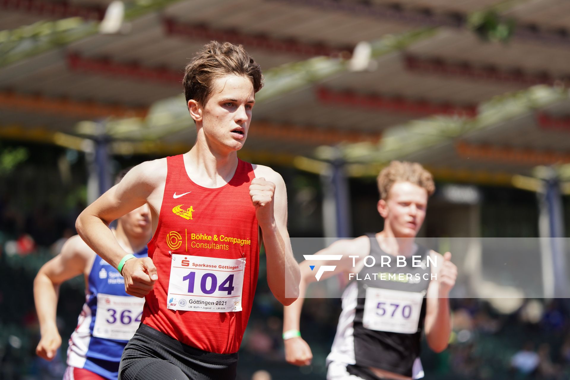 Tim Kalies (Braunschweiger Laufclub) am 19.06.2021 waehrend den NLV + BLV Landesmeisterschaften im Jahnstadion in Göttingen