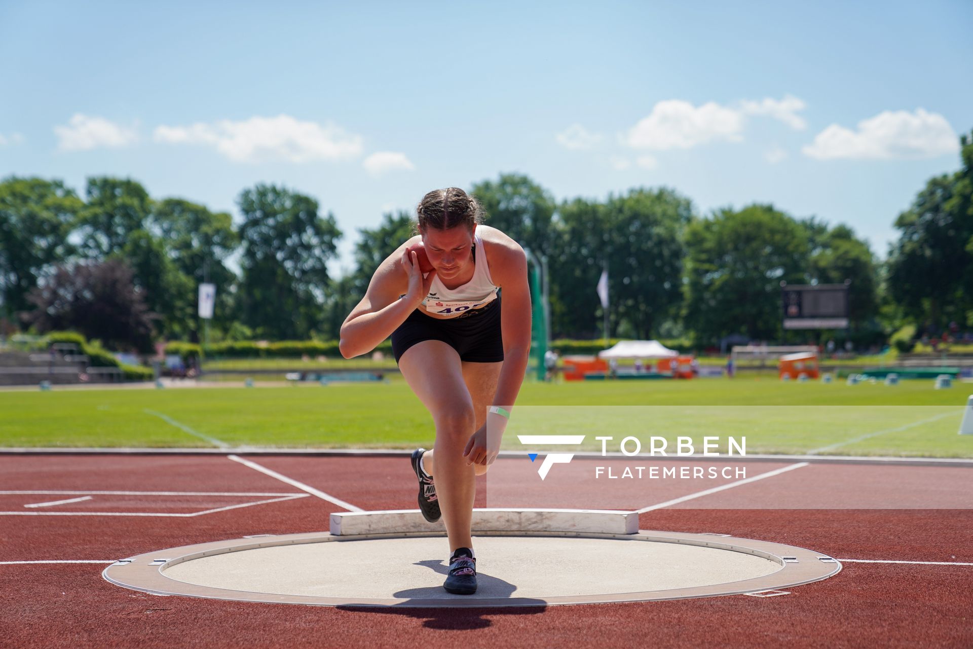 Laura Sinnigen (LG Papenburg/Aschendorf) am 19.06.2021 waehrend den NLV + BLV Landesmeisterschaften im Jahnstadion in Göttingen