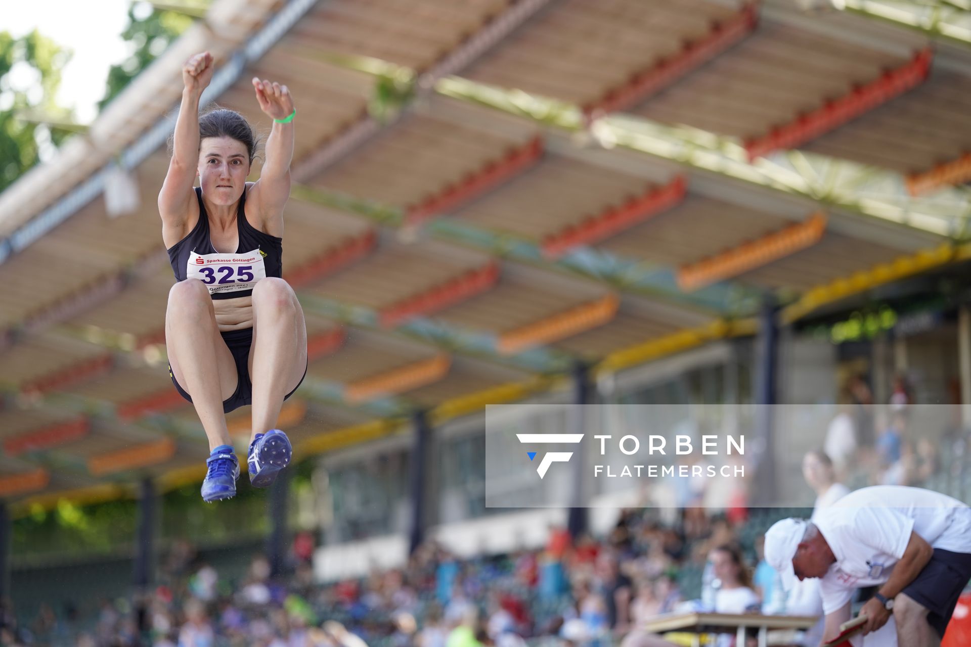 Thea Schmidt (LG Goettingen) am 19.06.2021 waehrend den NLV + BLV Landesmeisterschaften im Jahnstadion in Göttingen