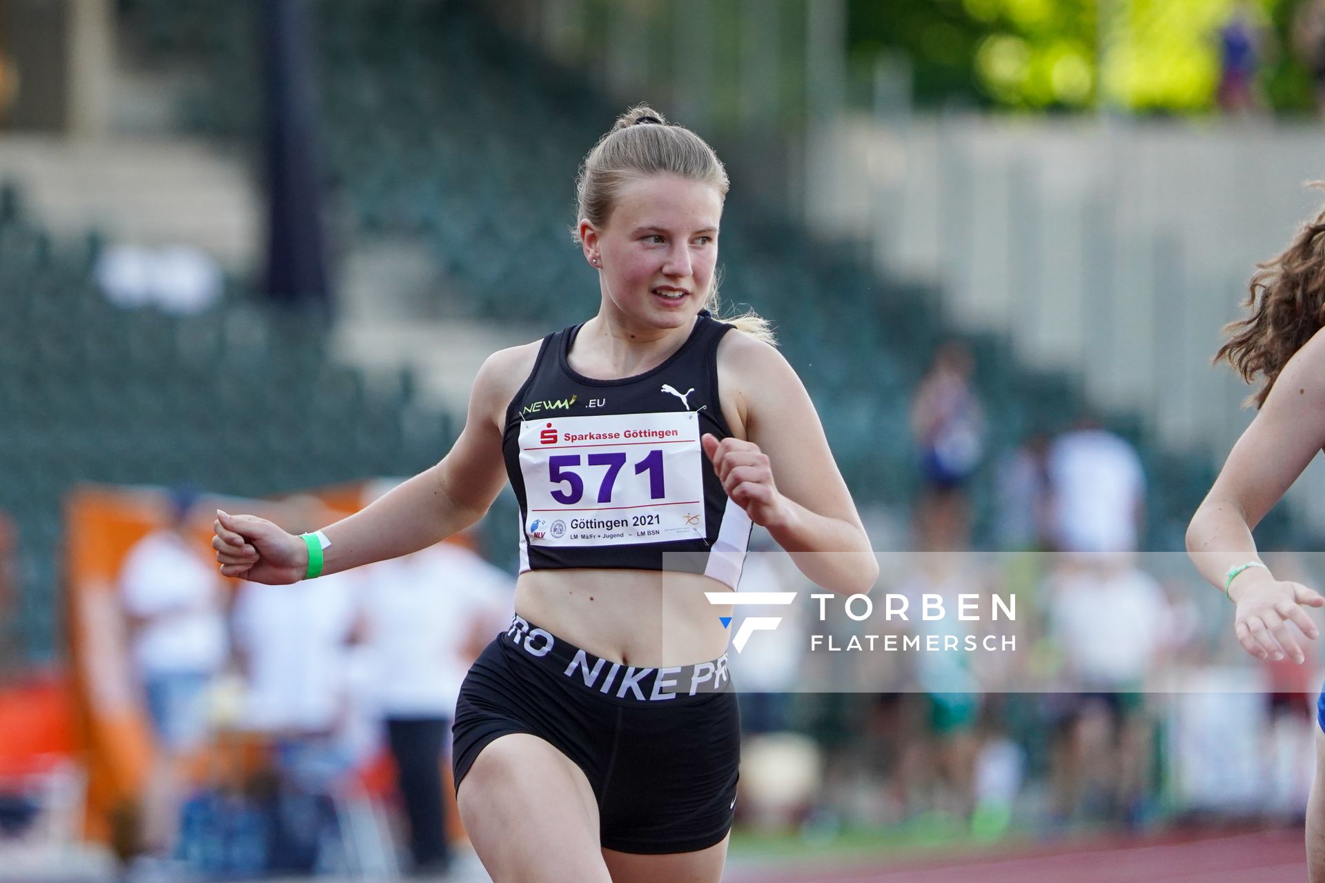 Jule Wachtendorf (SV Nordenham) am 19.06.2021 waehrend den NLV + BLV Landesmeisterschaften im Jahnstadion in Göttingen