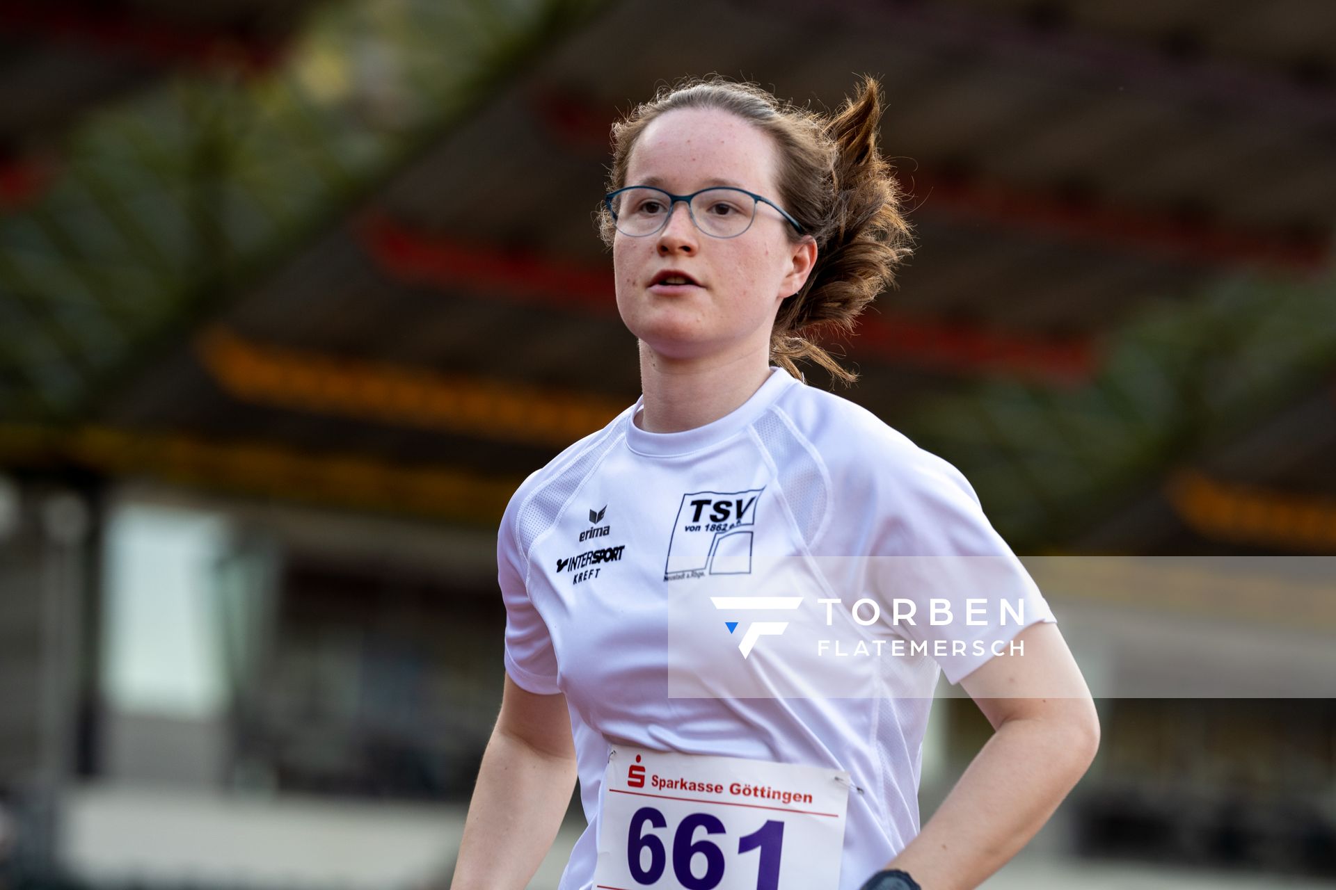 Maite Farin (TSV Neustadt) am 19.06.2021 waehrend den NLV + BLV Landesmeisterschaften im Jahnstadion in Göttingen