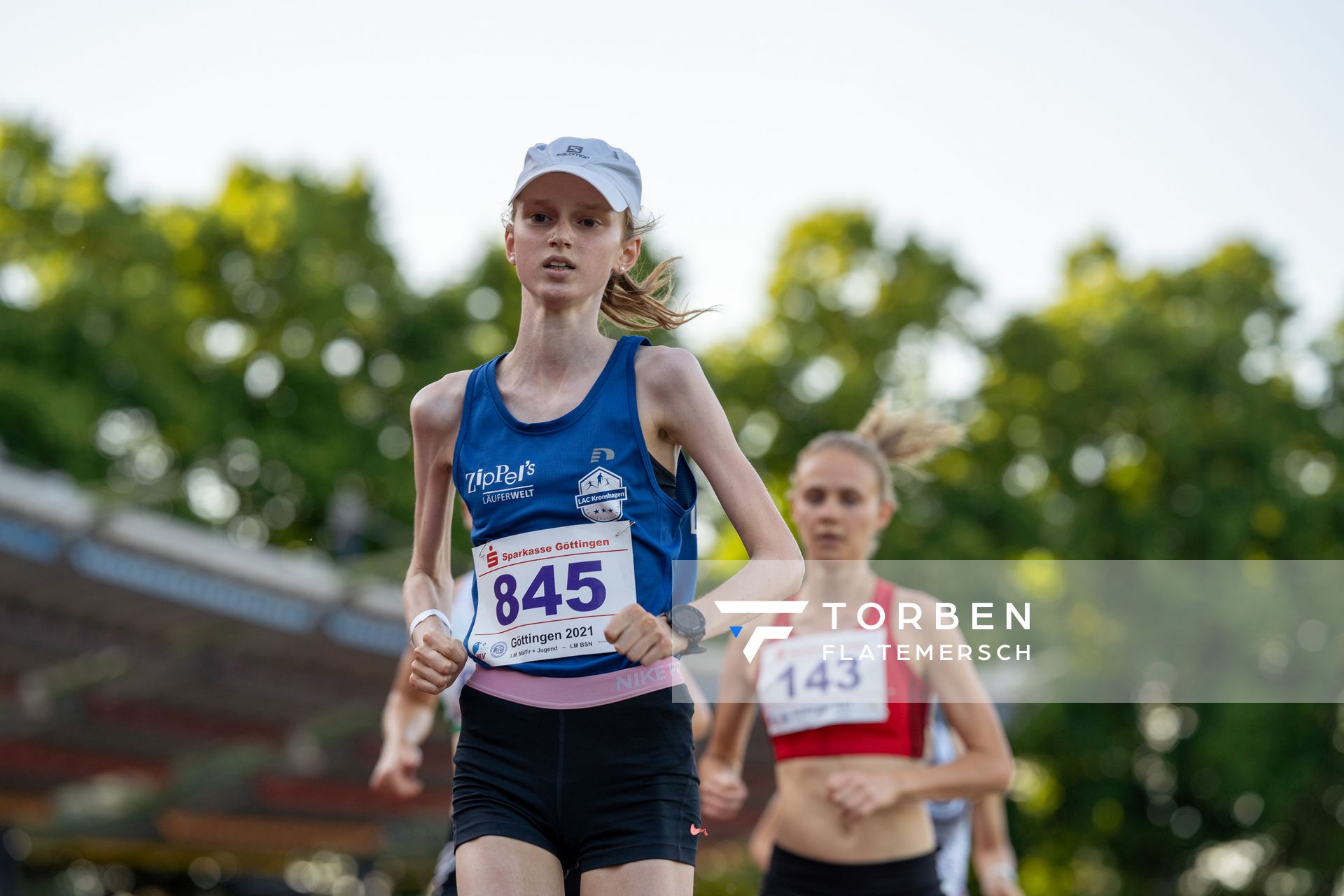 Nele Wellbrock (SH/Leichtathletikclub Kronshagen) am 19.06.2021 waehrend den NLV + BLV Landesmeisterschaften im Jahnstadion in Göttingen