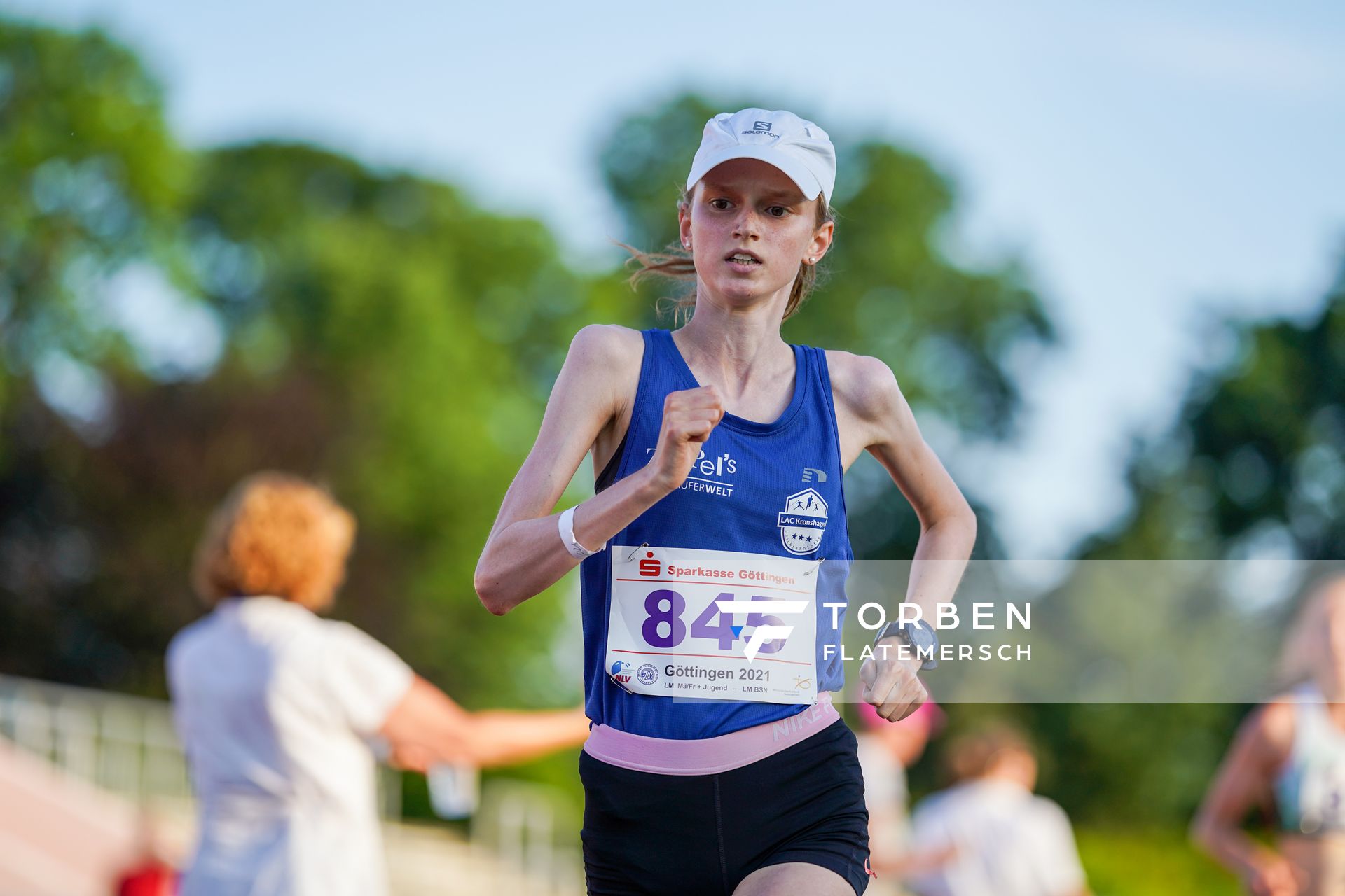 Nele Wellbrock (SH/Leichtathletikclub Kronshagen) am 19.06.2021 waehrend den NLV + BLV Landesmeisterschaften im Jahnstadion in Göttingen