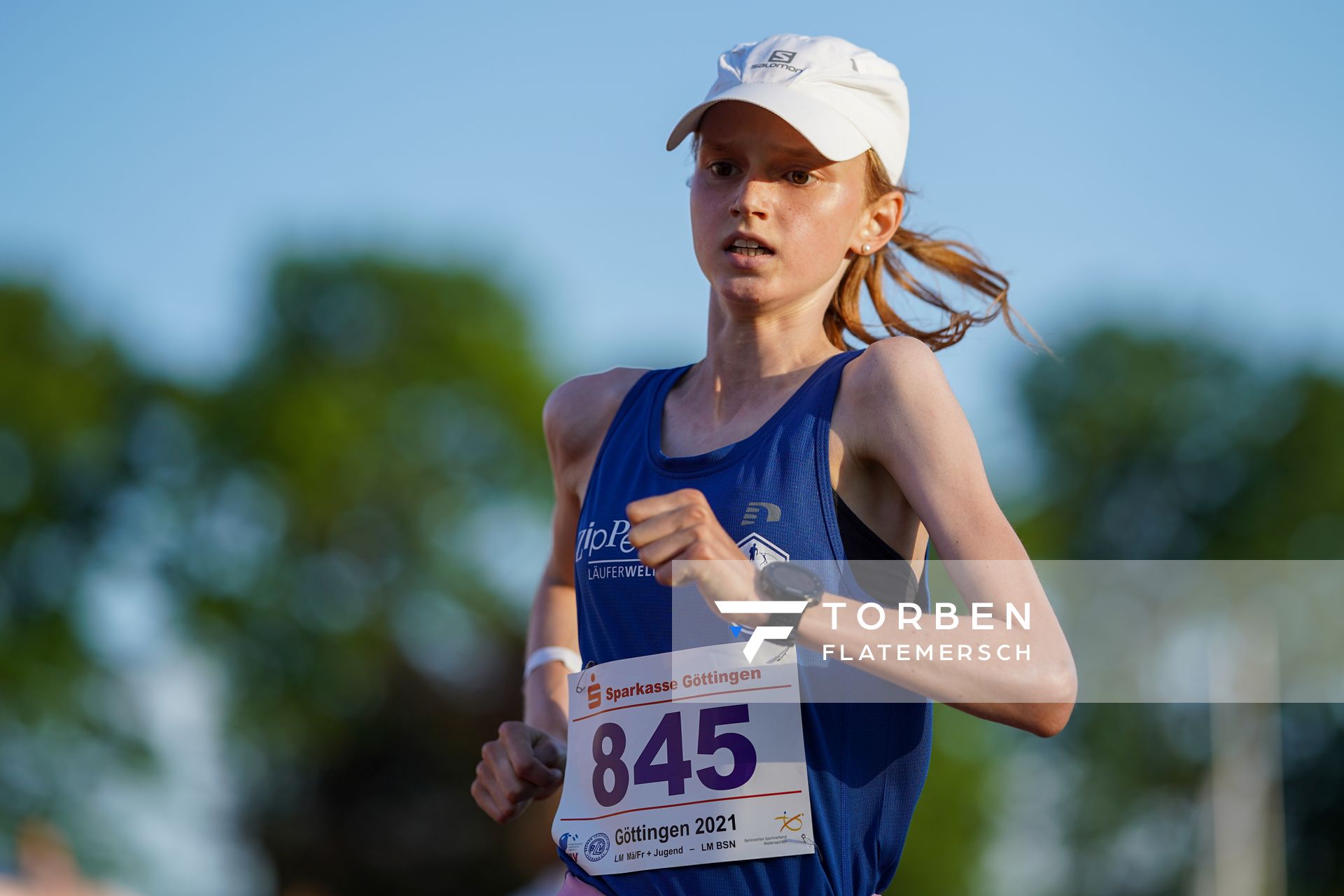 Nele Wellbrock (SH/Leichtathletikclub Kronshagen) am 19.06.2021 waehrend den NLV + BLV Landesmeisterschaften im Jahnstadion in Göttingen