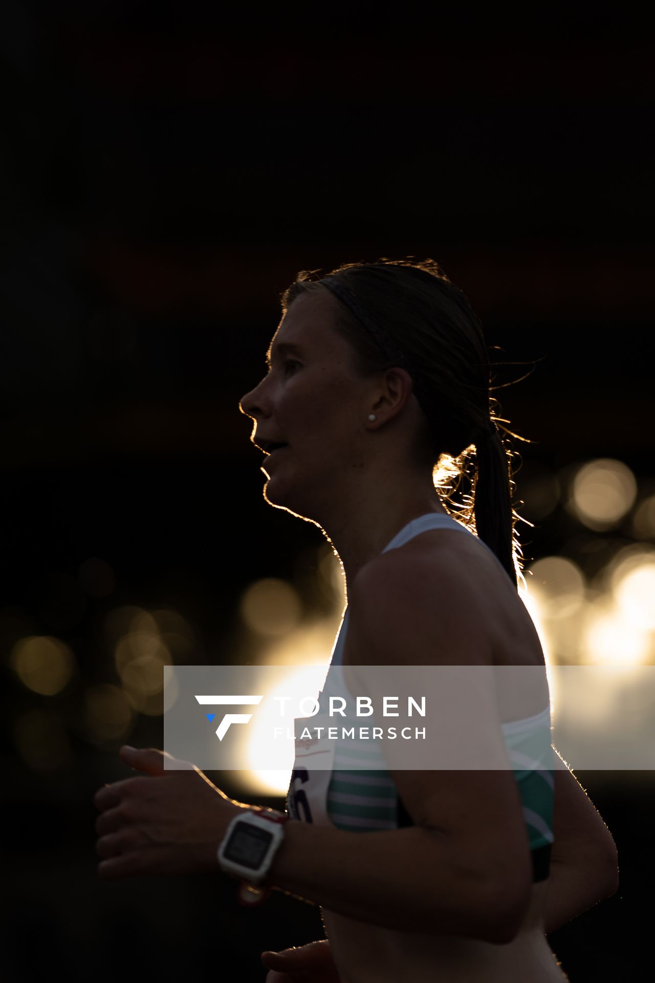 Katharina Stark (VfL Wolfsburg) ueber 5000m am 19.06.2021 waehrend den NLV + BLV Landesmeisterschaften im Jahnstadion in Göttingen