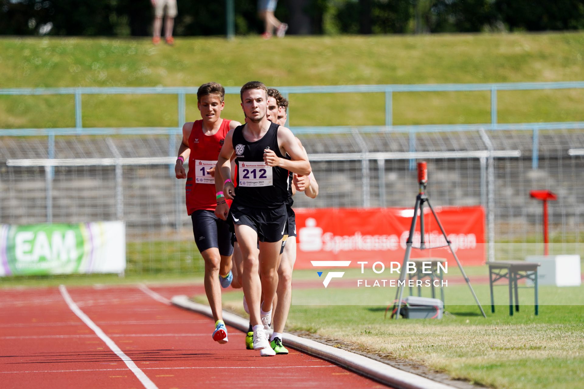 Felix Zupke (Hannover 96) ueber 3000m am 20.06.2021 waehrend den NLV + BLV Landesmeisterschaften im Jahnstadion in Göttingen