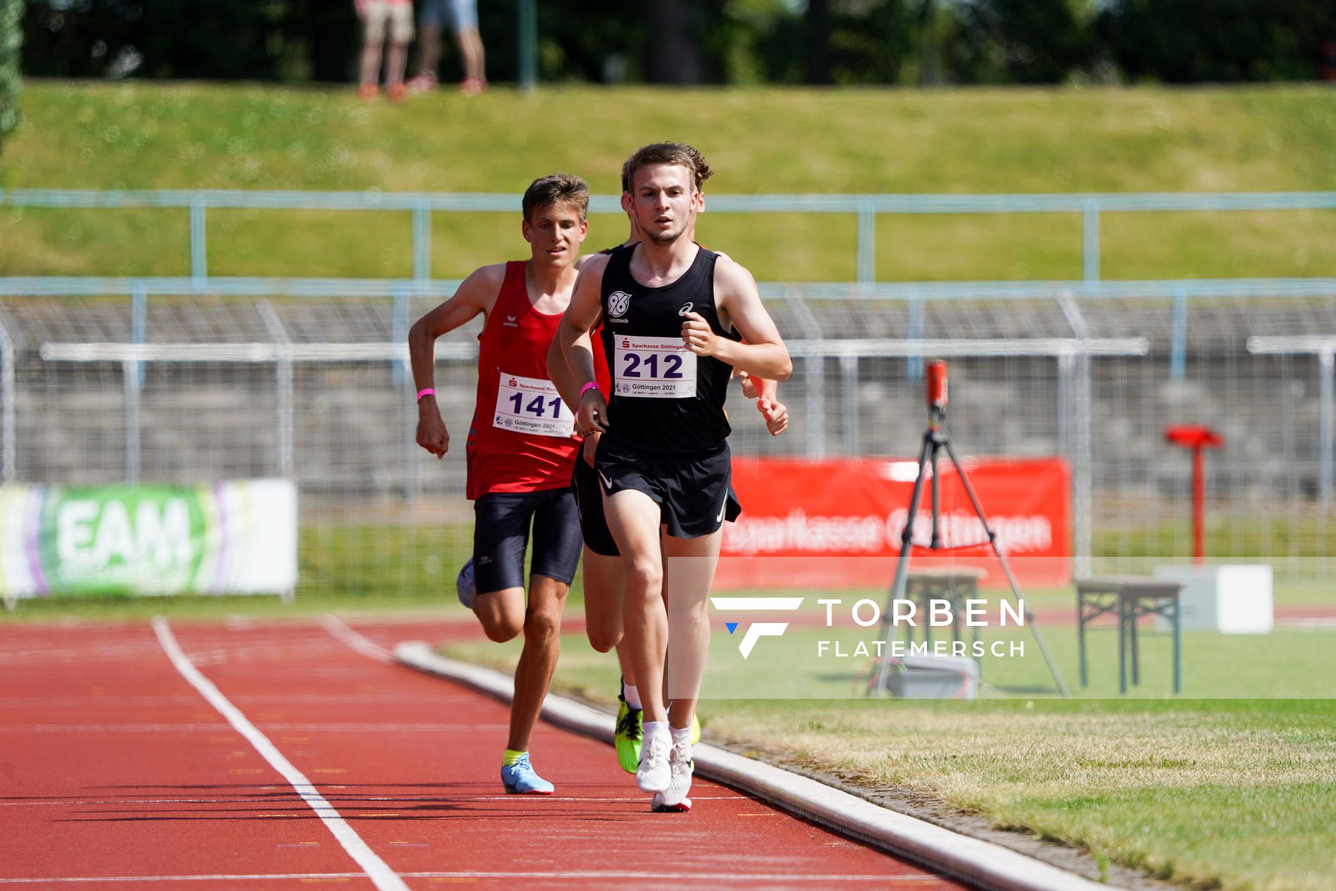 Felix Zupke (Hannover 96) ueber 3000m am 20.06.2021 waehrend den NLV + BLV Landesmeisterschaften im Jahnstadion in Göttingen