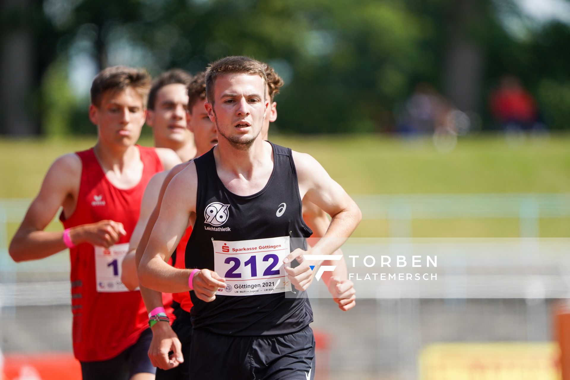 Felix Zupke (Hannover 96) ueber 3000m am 20.06.2021 waehrend den NLV + BLV Landesmeisterschaften im Jahnstadion in Göttingen