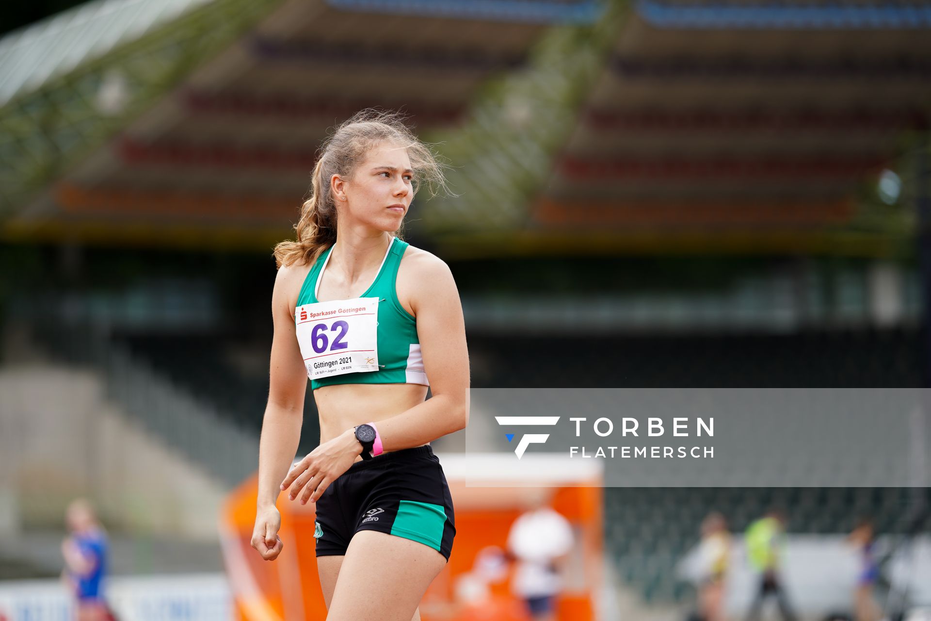 Wiebke Oelgardt (BR/SV Werder Bremen) am 20.06.2021 waehrend den NLV + BLV Landesmeisterschaften im Jahnstadion in Göttingen