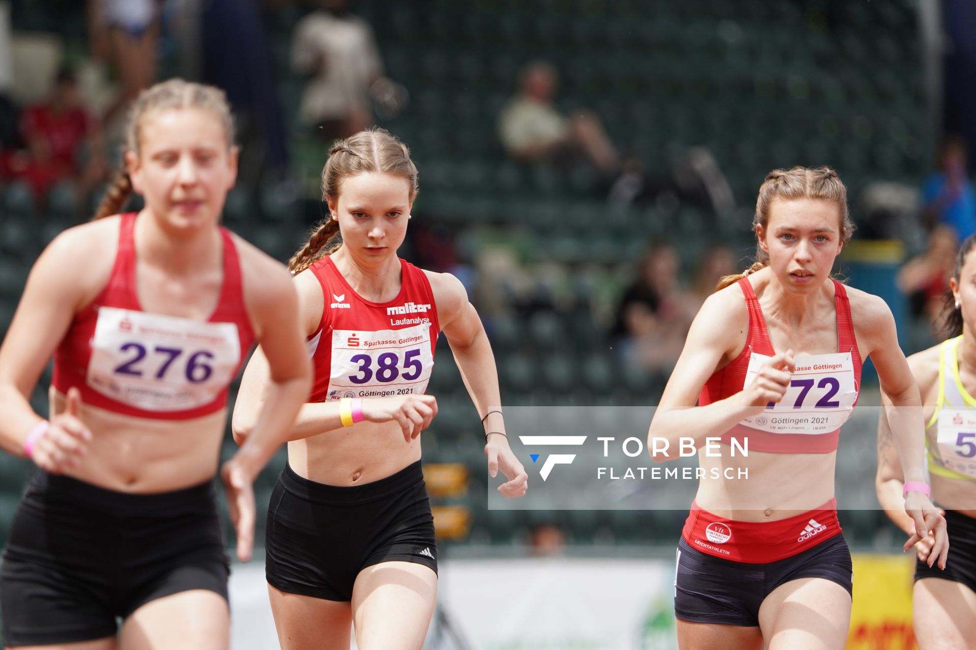 Nina Gruendel (LG Osnabrueck) am 20.06.2021 waehrend den NLV + BLV Landesmeisterschaften im Jahnstadion in Göttingen