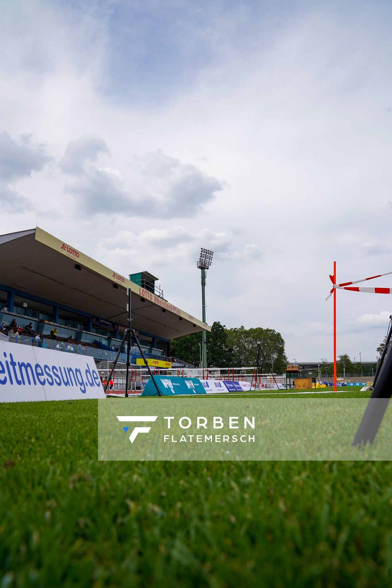 Stadion Oberwerth am 26.06.2021 waehrend den deutschen U23 Leichtathletik-Meisterschaften 2021 im Stadion Oberwerth in Koblenz