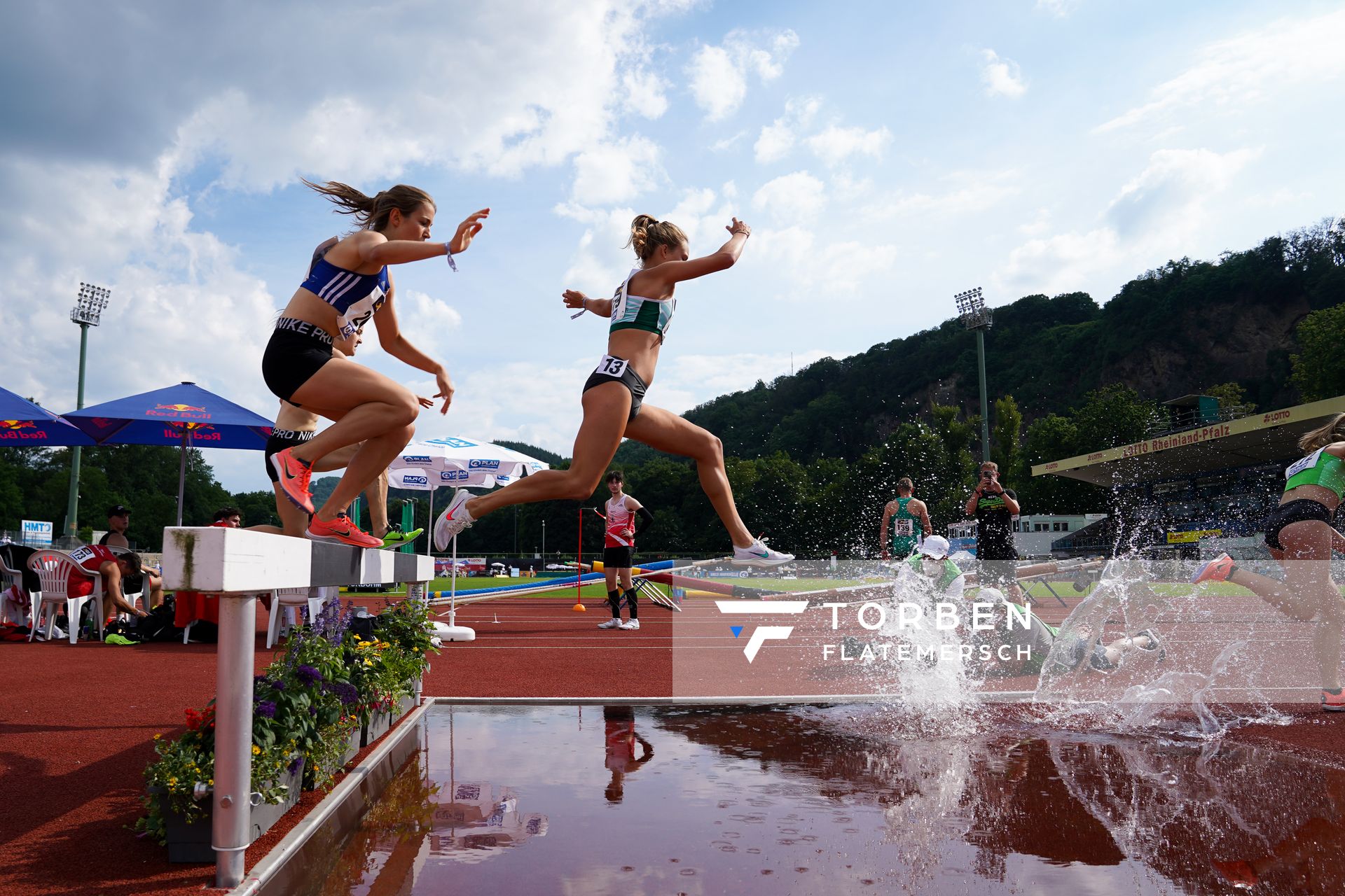 Lisa Vogelgesang (Eintracht Hildesheim) am 26.06.2021 waehrend den deutschen U23 Leichtathletik-Meisterschaften 2021 im Stadion Oberwerth in Koblenz