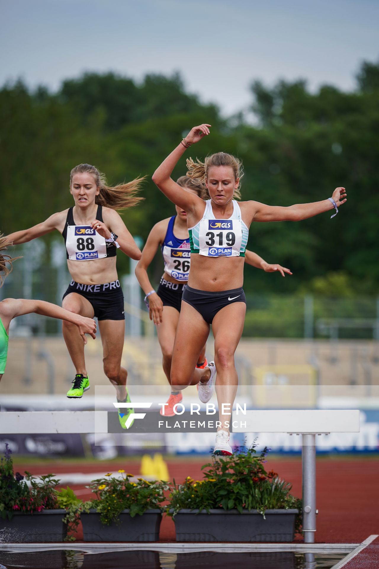 Lisa Vogelgesang (Eintracht Hildesheim) am 26.06.2021 waehrend den deutschen U23 Leichtathletik-Meisterschaften 2021 im Stadion Oberwerth in Koblenz