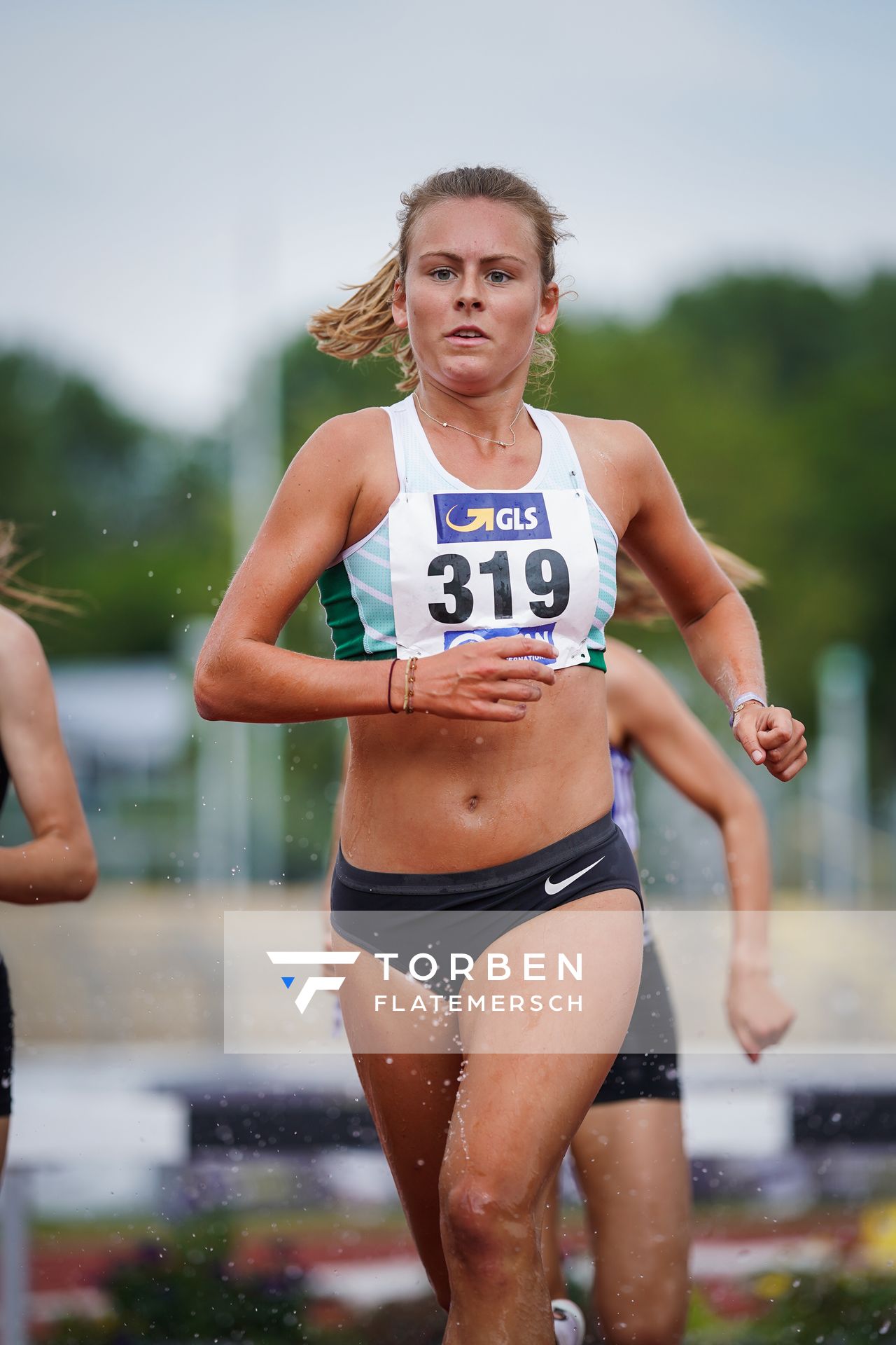 Lisa Vogelgesang (Eintracht Hildesheim) am 26.06.2021 waehrend den deutschen U23 Leichtathletik-Meisterschaften 2021 im Stadion Oberwerth in Koblenz