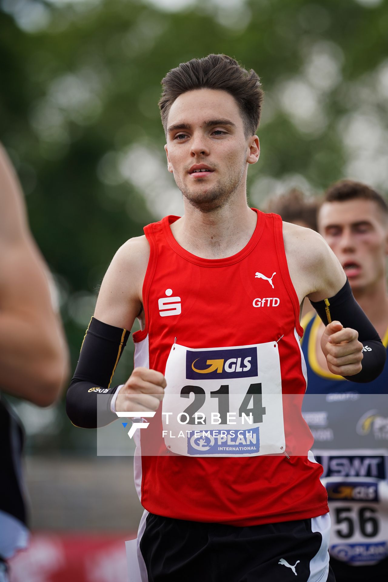 Max Nores (LG Olympia Dortmund) am 26.06.2021 waehrend den deutschen U23 Leichtathletik-Meisterschaften 2021 im Stadion Oberwerth in Koblenz