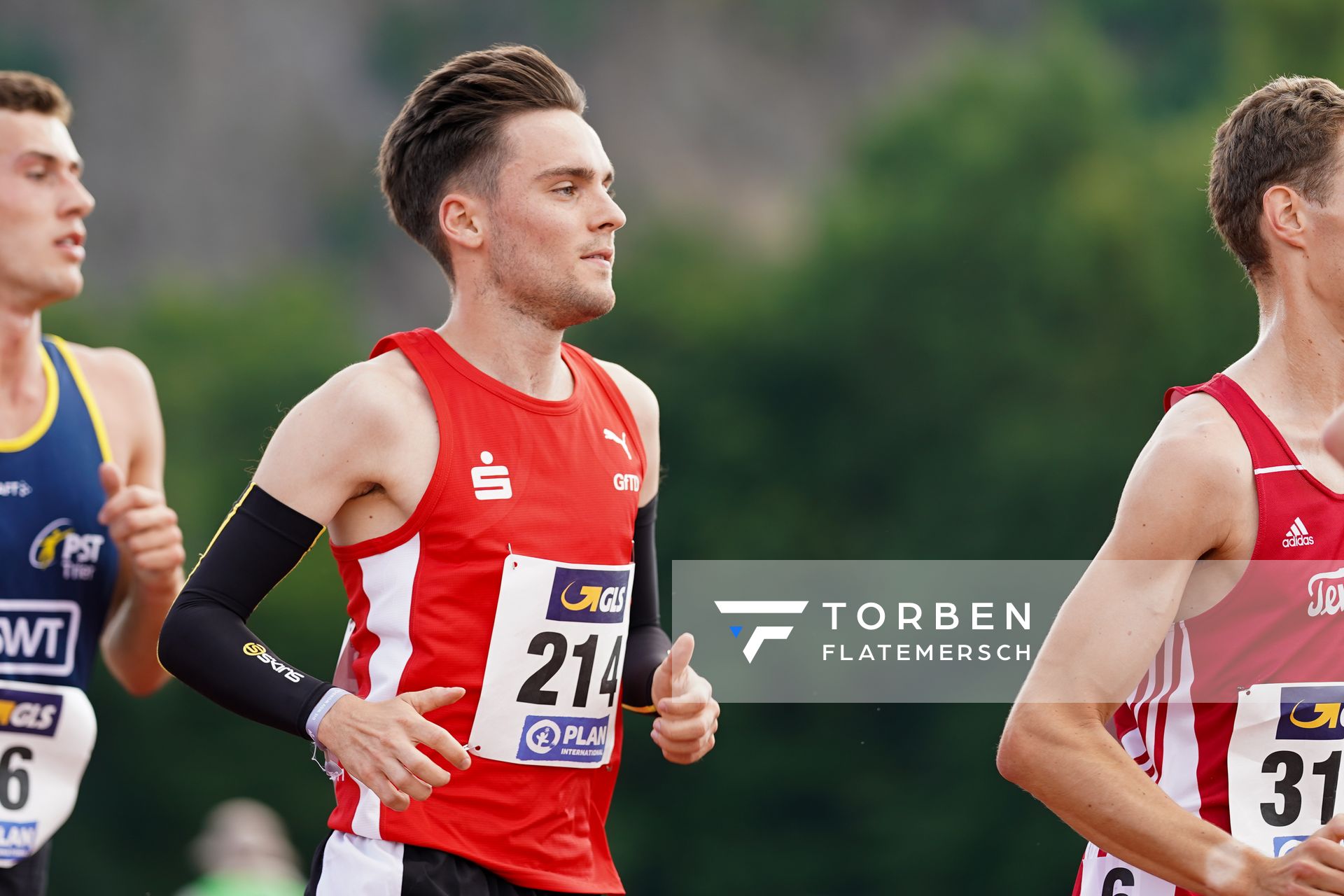 Max Nores (LG Olympia Dortmund) am 26.06.2021 waehrend den deutschen U23 Leichtathletik-Meisterschaften 2021 im Stadion Oberwerth in Koblenz
