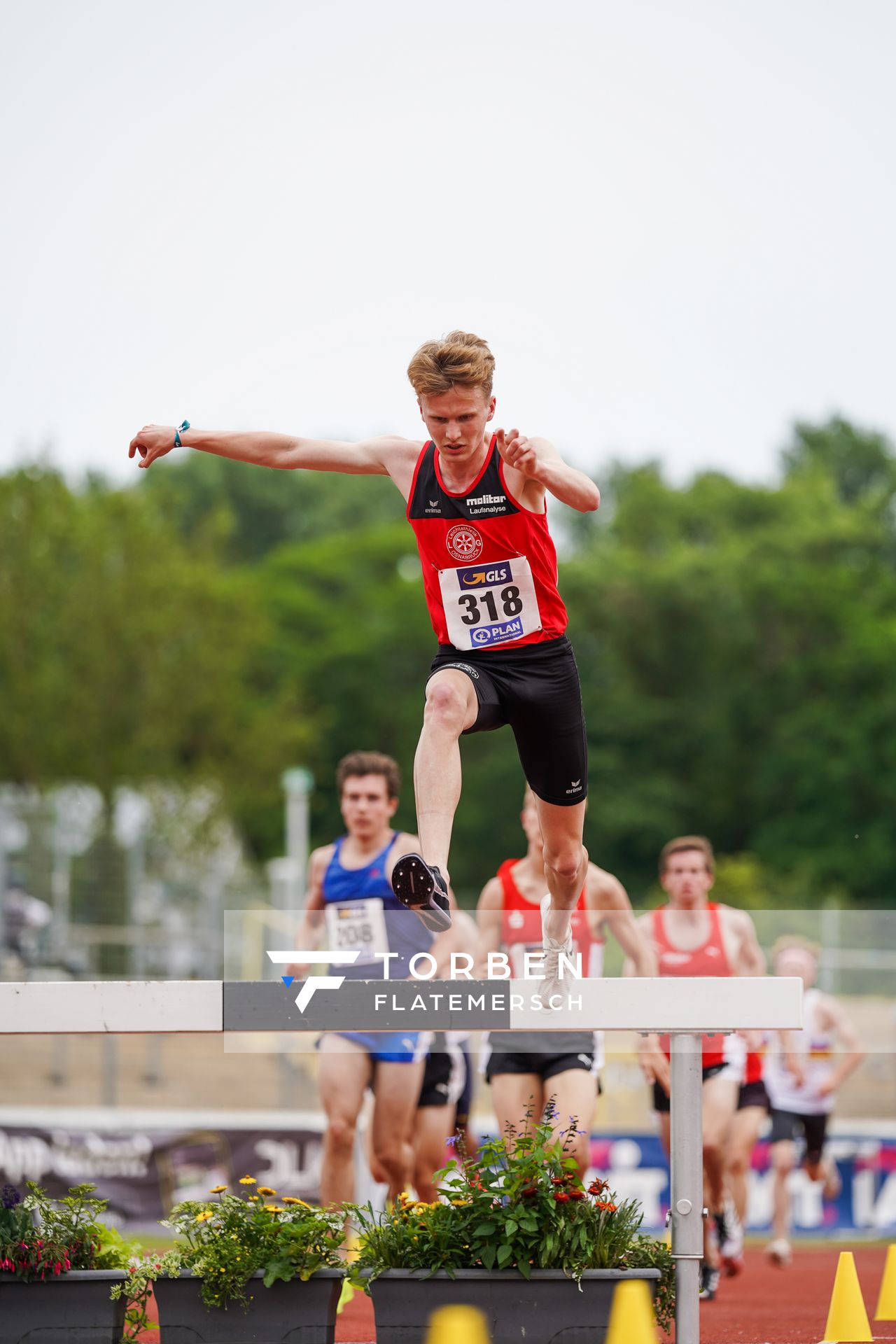 Linus Vennemann (LG Osnabrueck) am 27.06.2021 waehrend den deutschen U23 Leichtathletik-Meisterschaften 2021 im Stadion Oberwerth in Koblenz