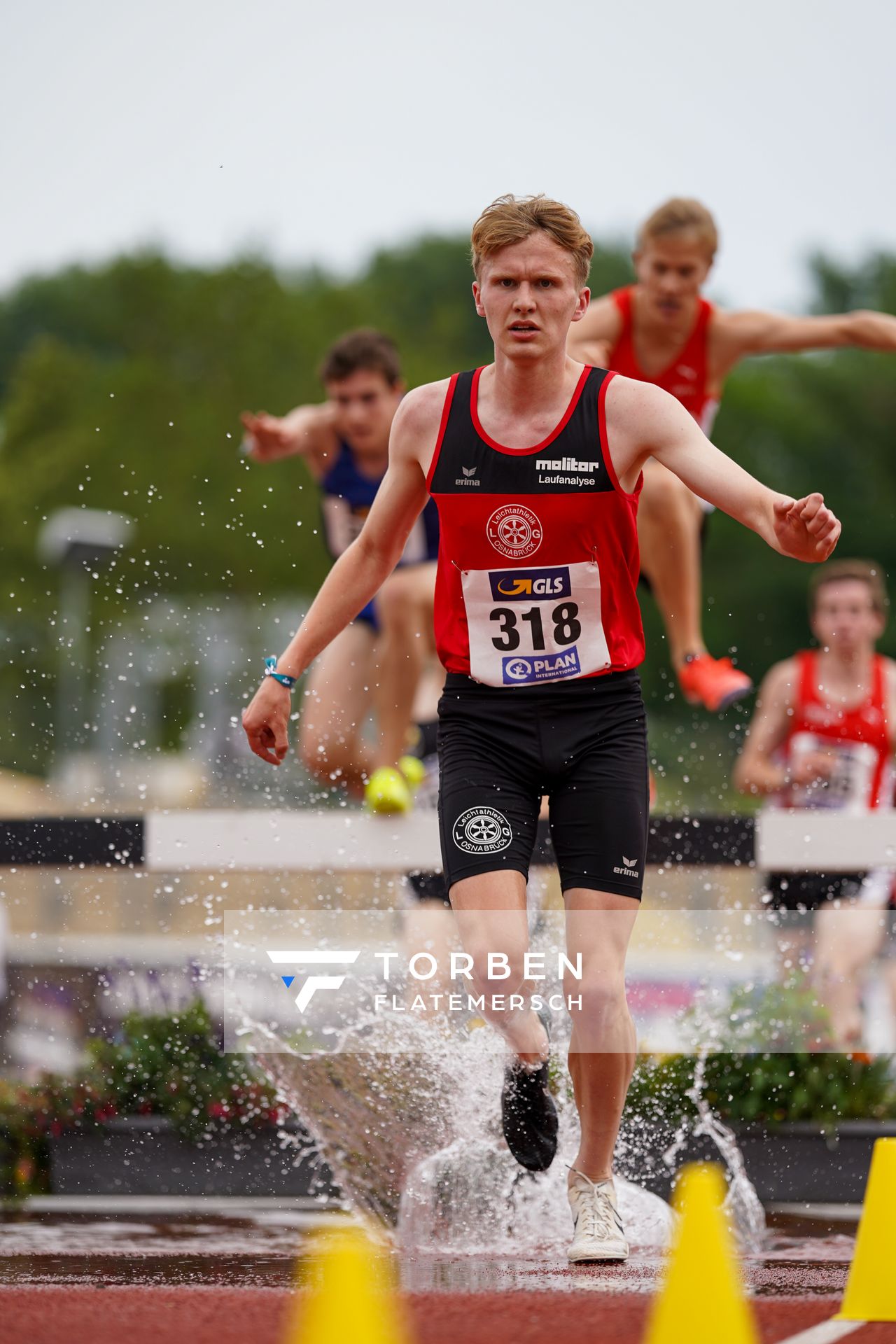 Linus Vennemann (LG Osnabrueck) am 27.06.2021 waehrend den deutschen U23 Leichtathletik-Meisterschaften 2021 im Stadion Oberwerth in Koblenz