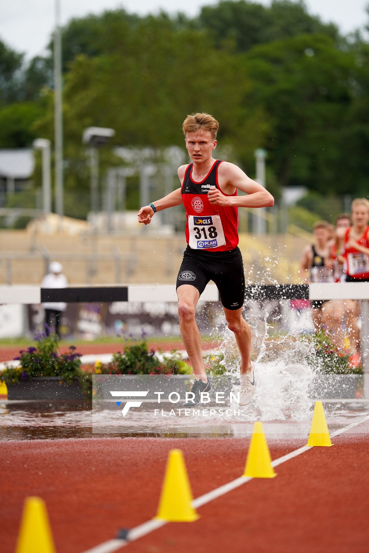 Linus Vennemann (LG Osnabrueck) am 27.06.2021 waehrend den deutschen U23 Leichtathletik-Meisterschaften 2021 im Stadion Oberwerth in Koblenz