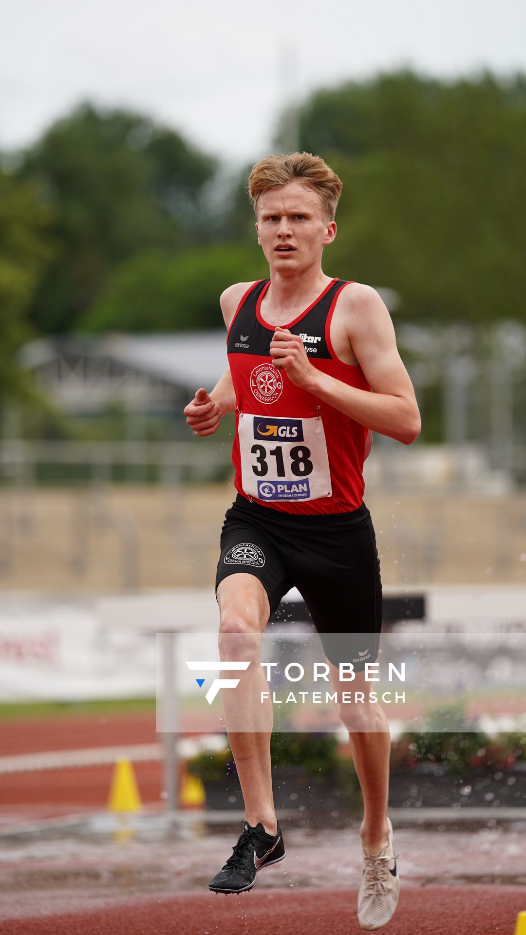 Linus Vennemann (LG Osnabrueck) am 27.06.2021 waehrend den deutschen U23 Leichtathletik-Meisterschaften 2021 im Stadion Oberwerth in Koblenz