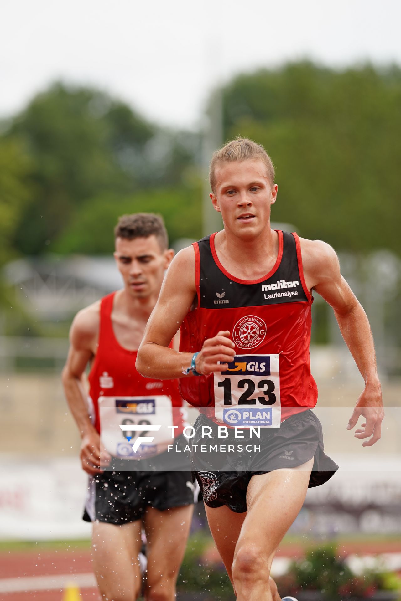 Nils Huhtakangas (LG Osnabrueck) am 27.06.2021 waehrend den deutschen U23 Leichtathletik-Meisterschaften 2021 im Stadion Oberwerth in Koblenz