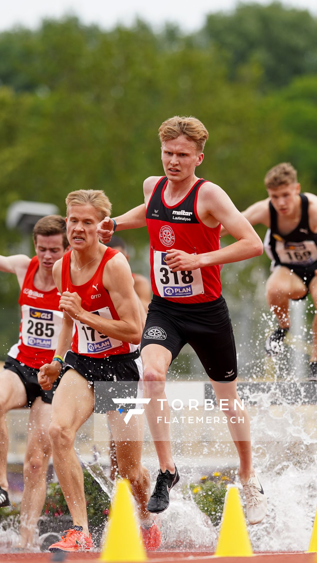 Linus Vennemann (LG Osnabrueck) am 27.06.2021 waehrend den deutschen U23 Leichtathletik-Meisterschaften 2021 im Stadion Oberwerth in Koblenz