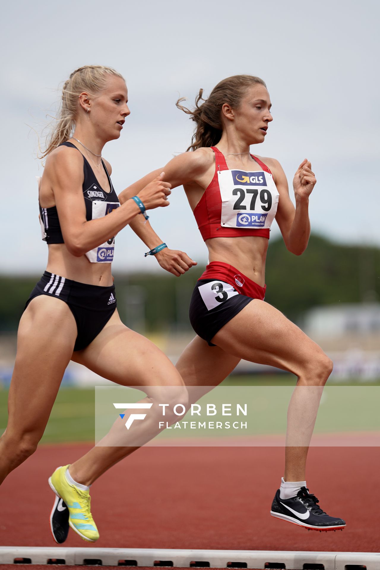 Sarah Fleur Schulze (VfL Eintracht Hannover) am 27.06.2021 waehrend den deutschen U23 Leichtathletik-Meisterschaften 2021 im Stadion Oberwerth in Koblenz