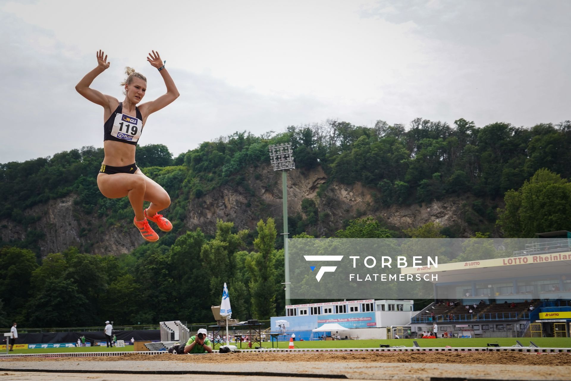 Merle Homeier (LG Goettingen) am 27.06.2021 waehrend den deutschen U23 Leichtathletik-Meisterschaften 2021 im Stadion Oberwerth in Koblenz