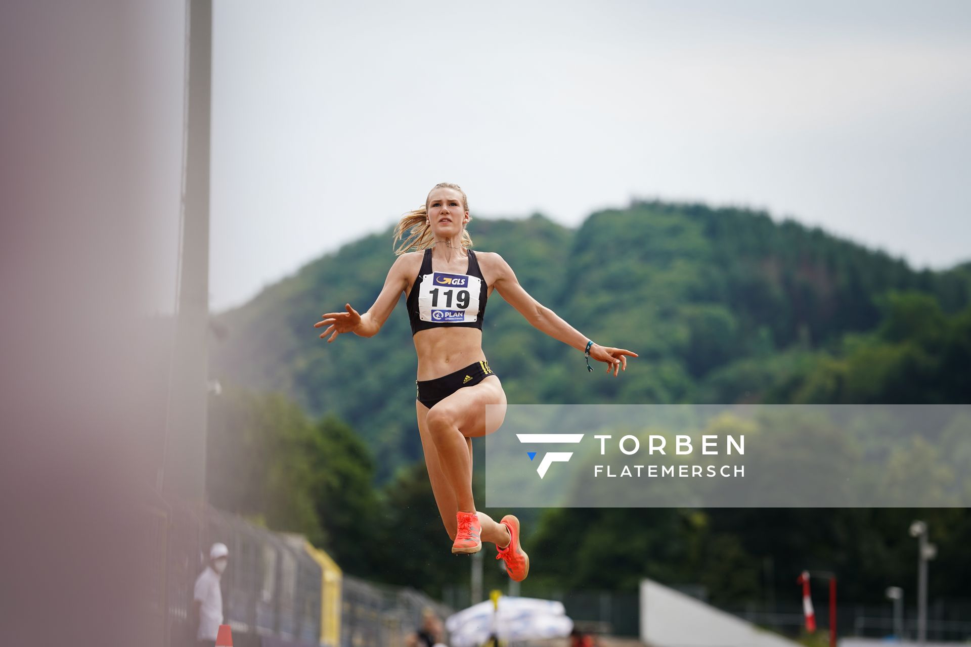 Merle Homeier (LG Goettingen) am 27.06.2021 waehrend den deutschen U23 Leichtathletik-Meisterschaften 2021 im Stadion Oberwerth in Koblenz