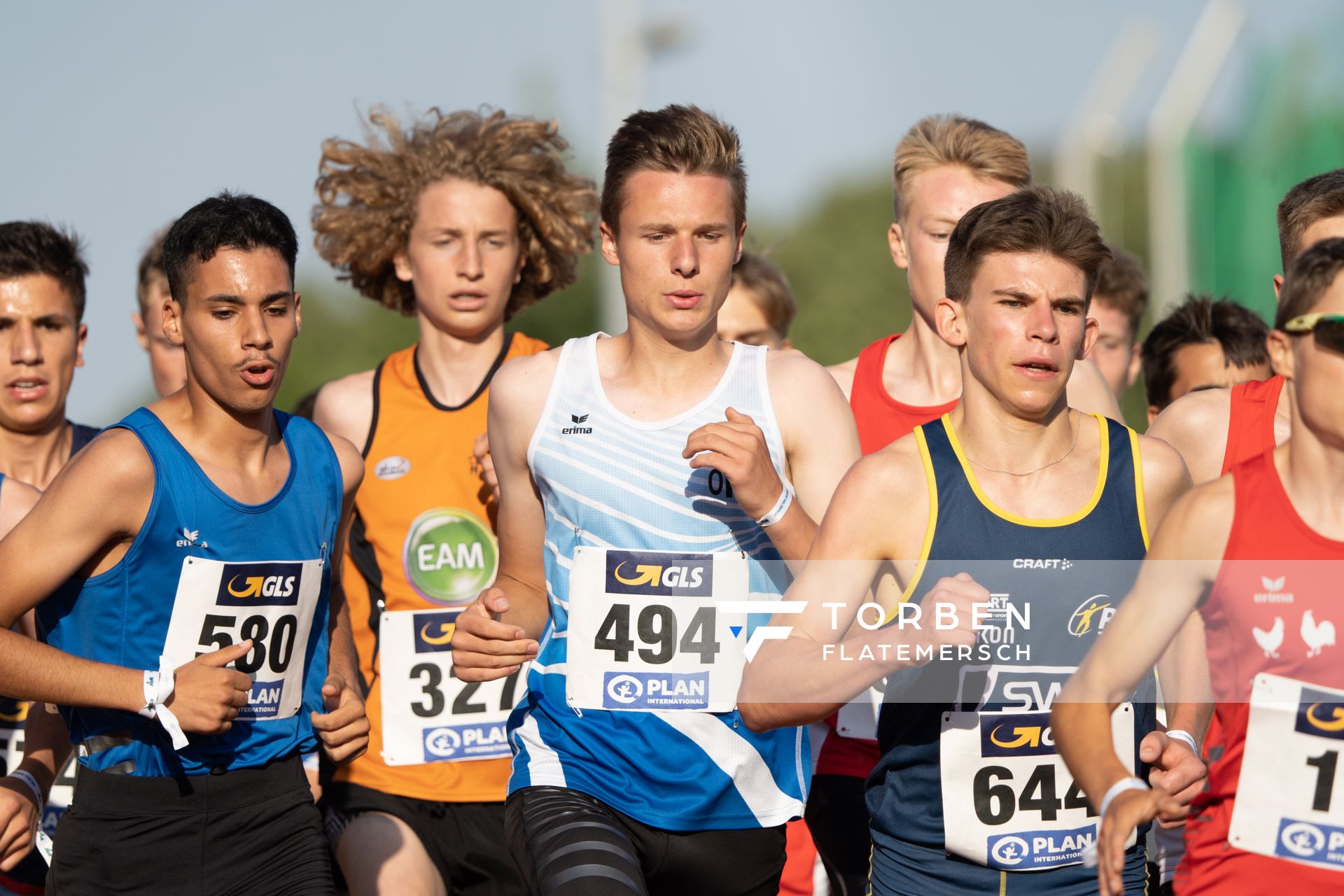 Jonas Kulgemeyer (OTB Osnabrueck) am 30.07.2021 waehrend den deutschen Leichtathletik-Jugendmeisterschaften 2021 in Rostock