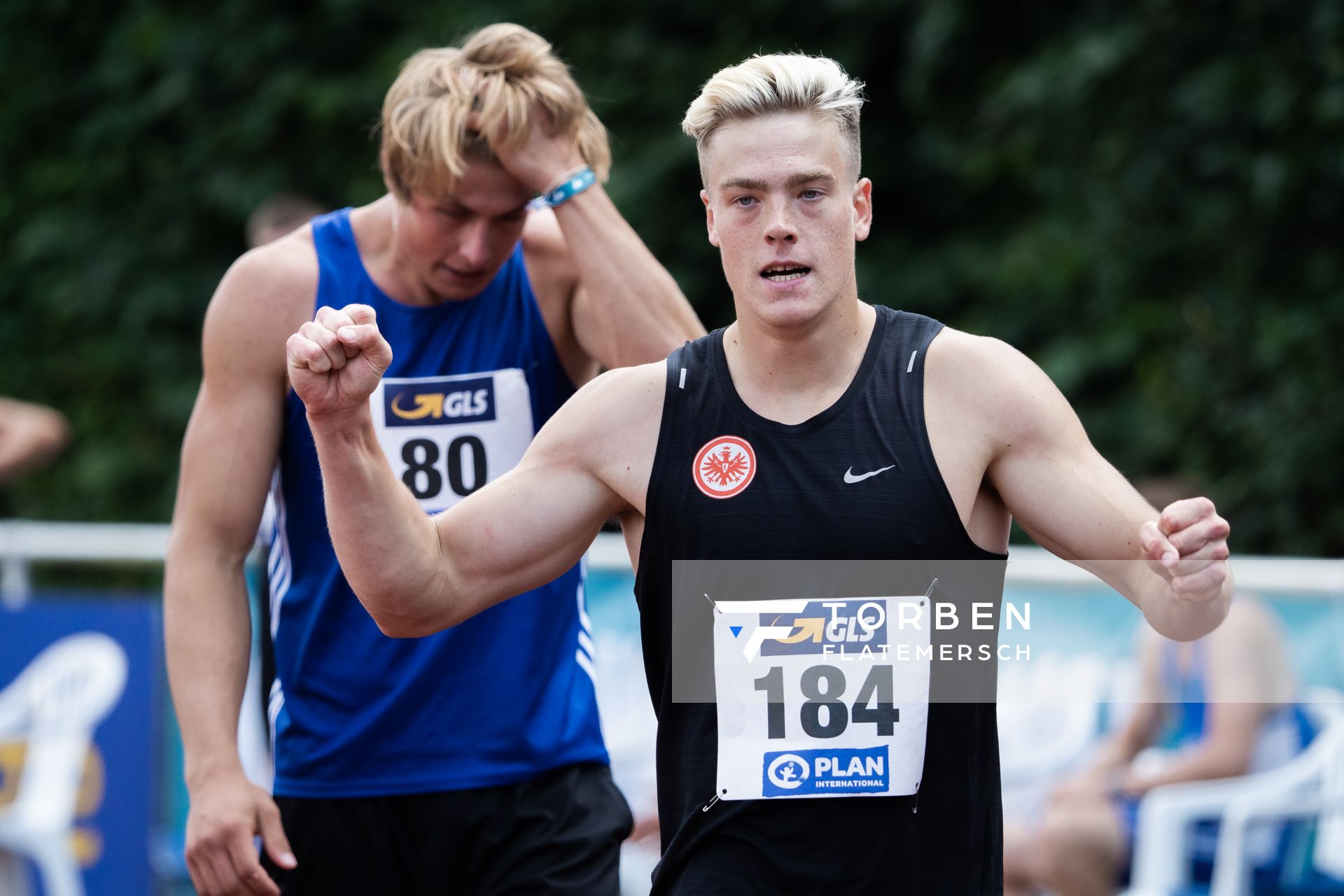 Jannis Wolff (Eintracht Frankfurt e.V.) am 21.08.2021 bei den Deutschen Meisterschaften Mehrkampf im Auestadion in Wesel (Tag 2)