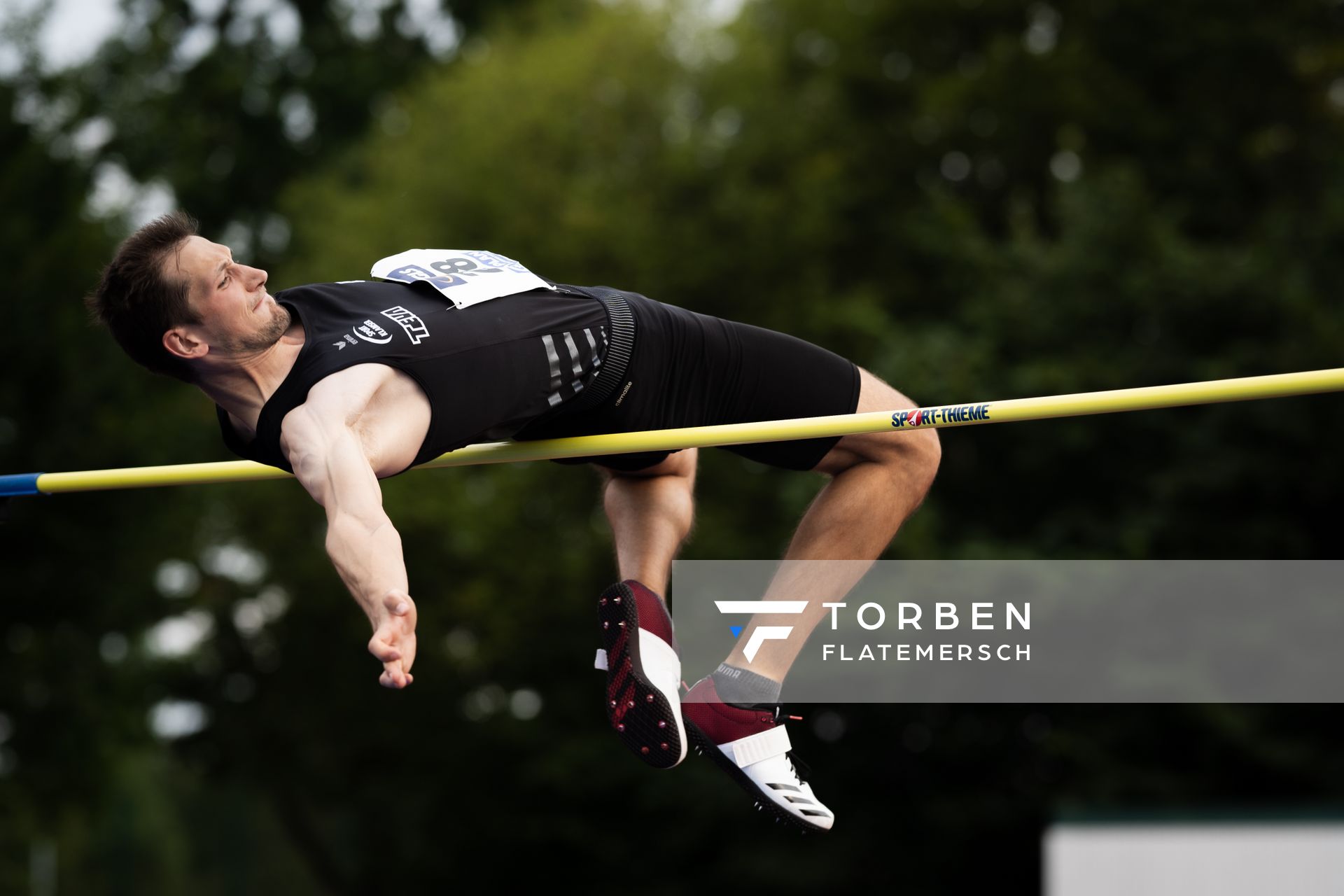 Luca Dieckmann (SSV Ulm 1846) am 21.08.2021 bei den Deutschen Meisterschaften Mehrkampf im Auestadion in Wesel (Tag 2)