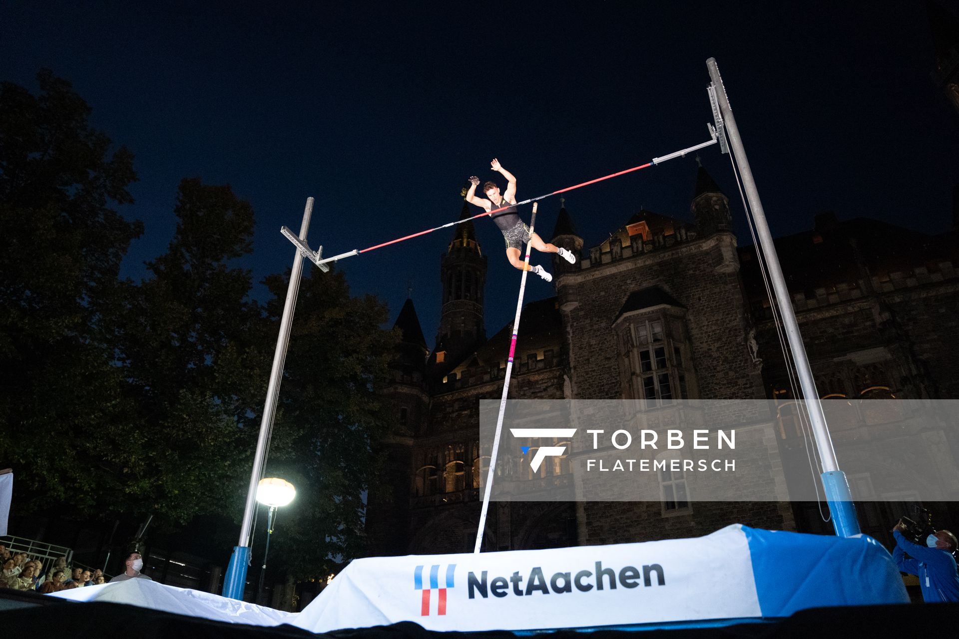 Kurtis Marschall (AUS) am 22.09.2021 beim NetAachen-Domspringen 2021 auf dem Katschhof in Aachen
