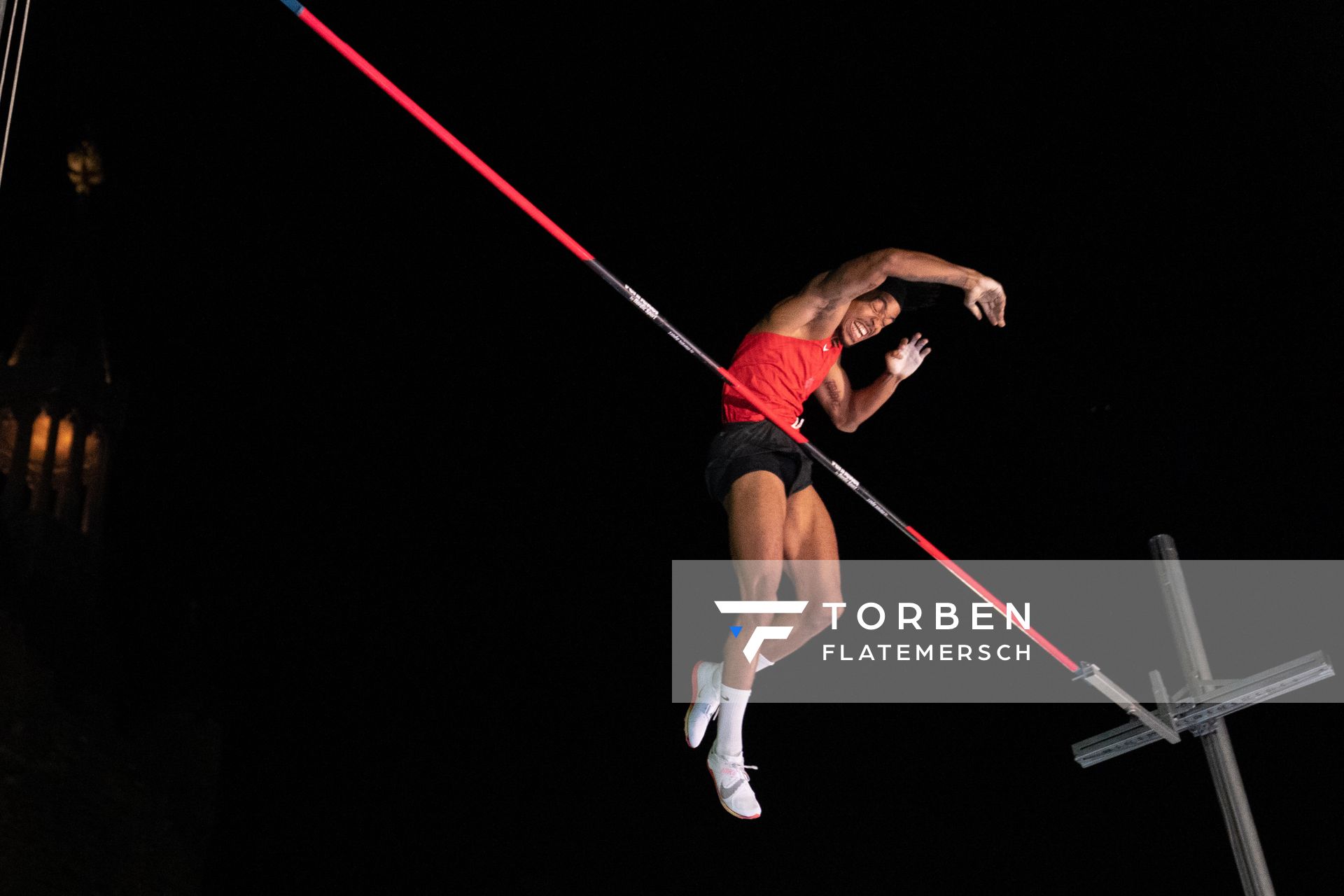 Bo Kanda Lita Baehre (TSV Bayer 04 Leverkusen) am 22.09.2021 beim NetAachen-Domspringen 2021 auf dem Katschhof in Aachen