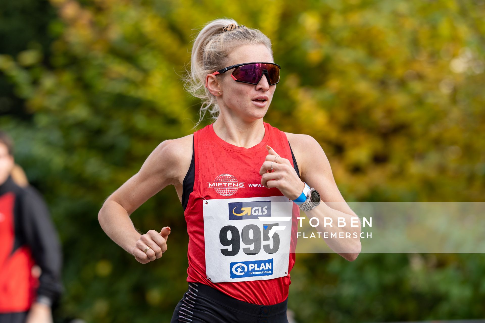 Kristina Hendel (LG Braunschweig) am 31.10.2021 waehrend der DM 10km Strasse in Uelzen