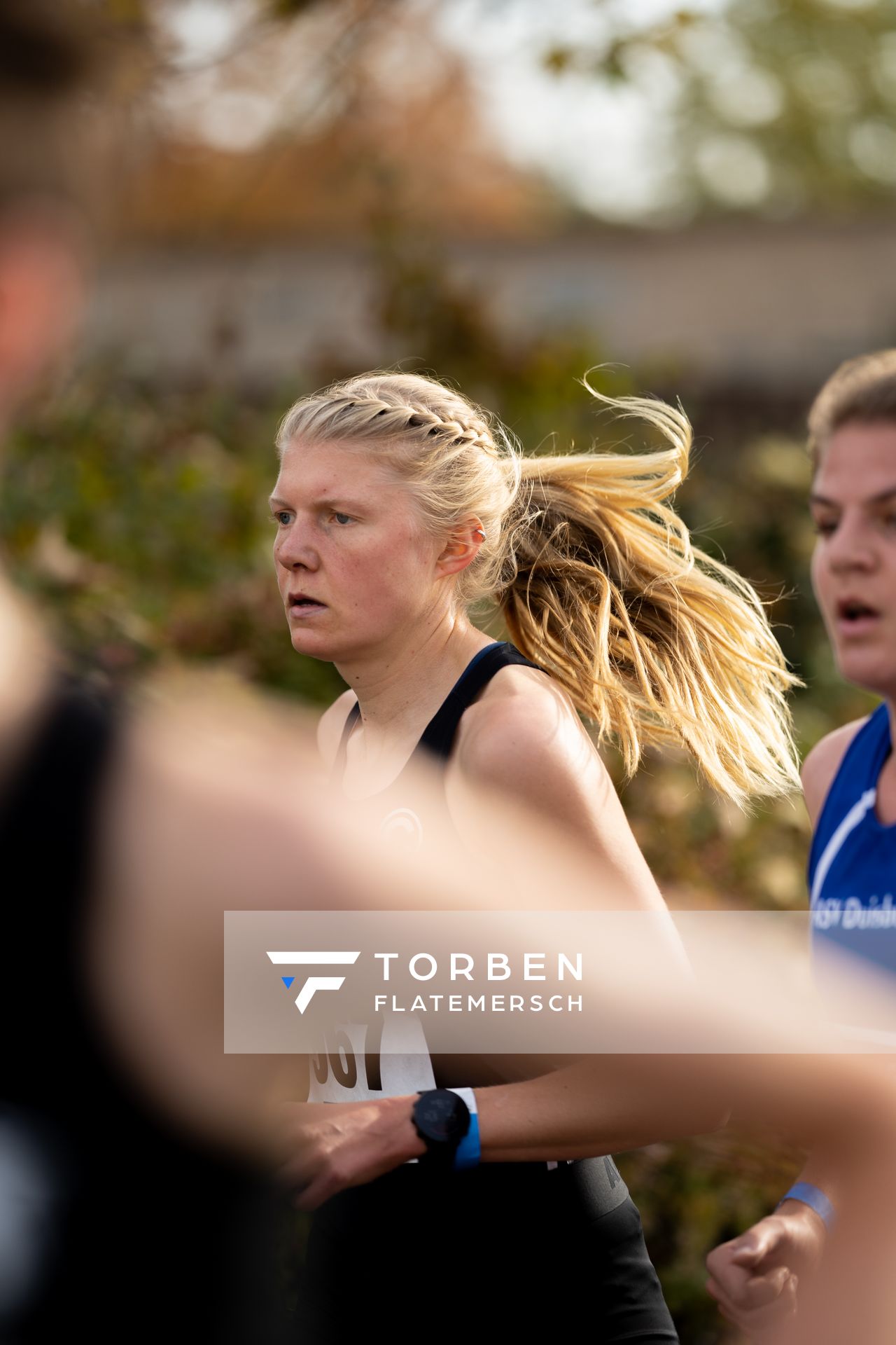 Christina Gerdes (SCC Berlin) am 31.10.2021 waehrend der DM 10km Strasse in Uelzen